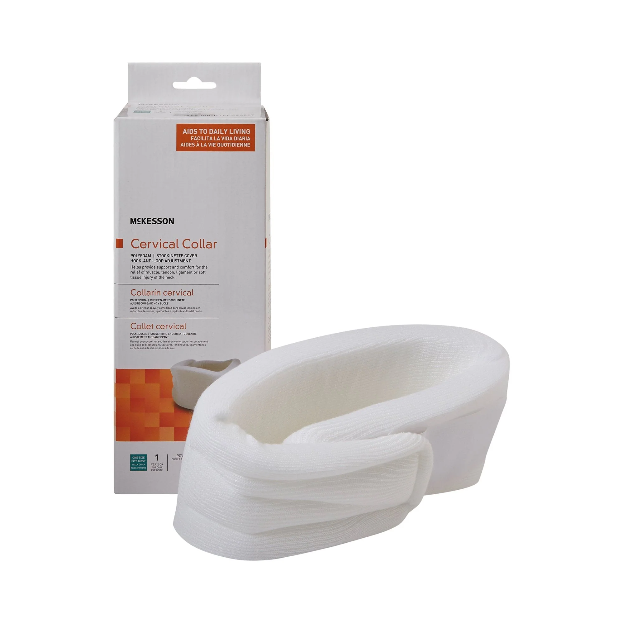 McKesson Brand McKesson Cervical Collar, Large (6/CS)