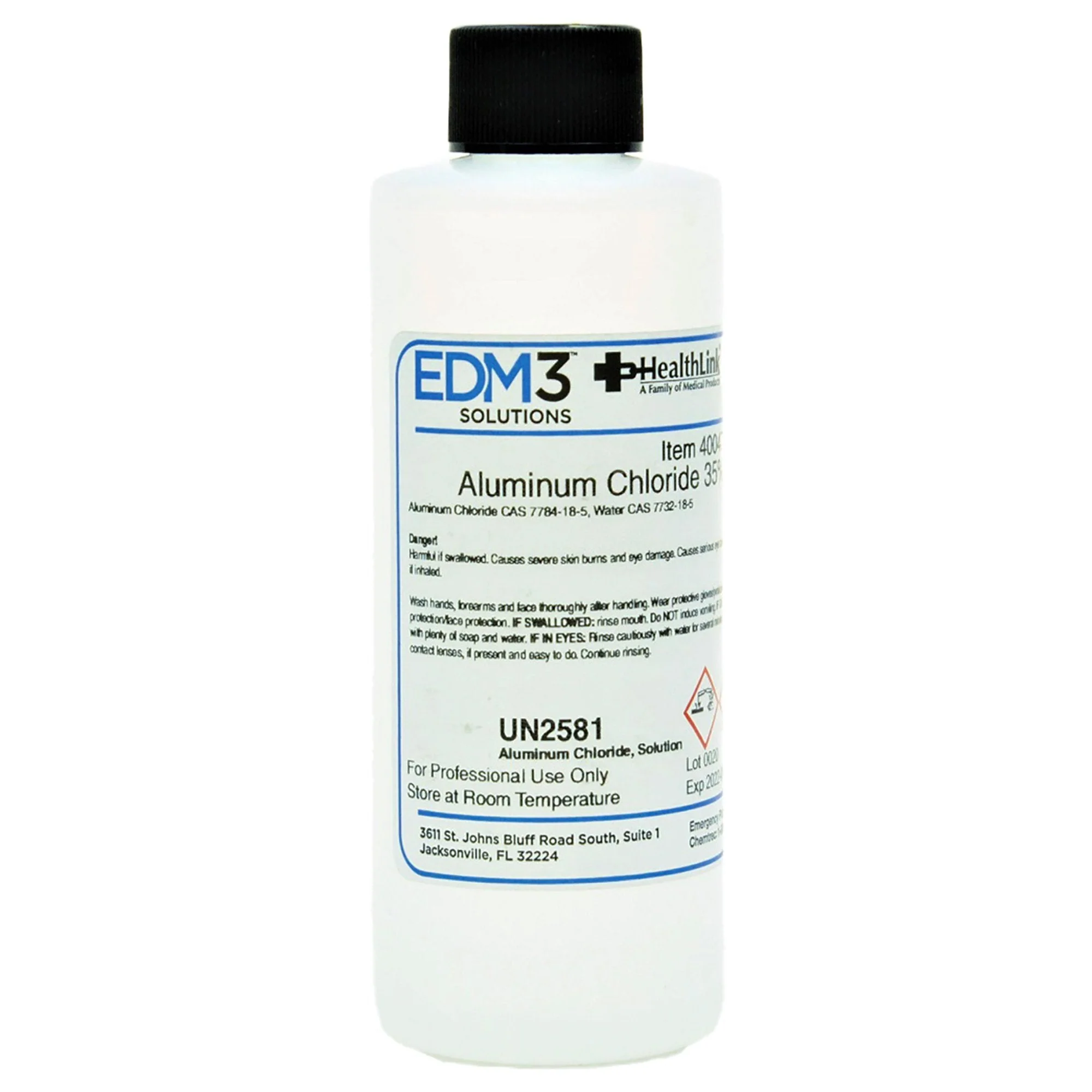 EDM 3 LLC EDM 3 Aluminum Chloride Chemistry Reagent, 4-Ounce Bottle