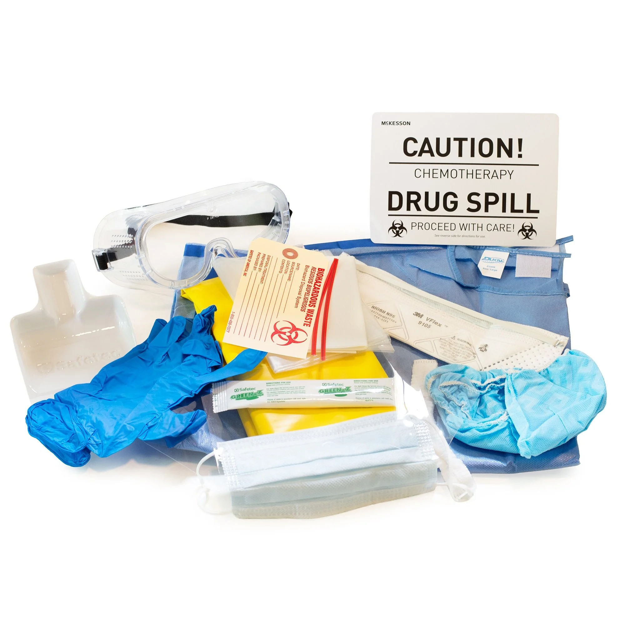 McKesson Brand Chemotherapy Spill Kit McKesson (12/CS)