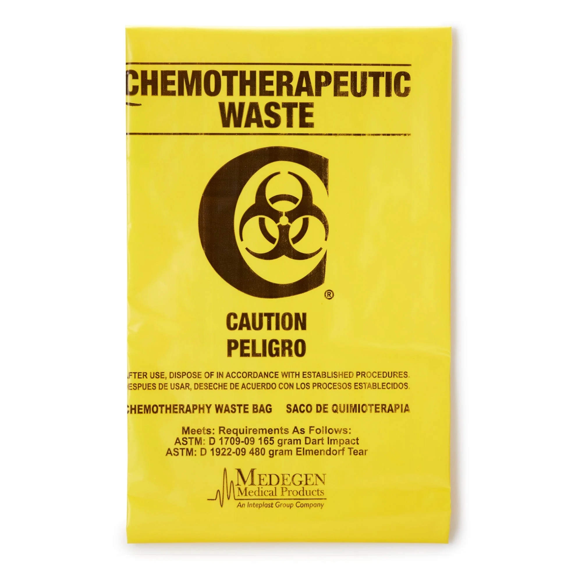 McKesson Brand McKesson Chemotherapy Waste Bag, 30 – 33 Gallon Capacity, 31 x 41 Inch (100/CS)
