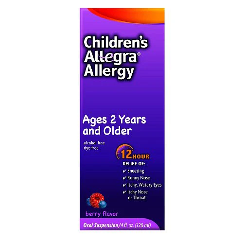Chattem Children's Allegra Fexofenadine Children's Allergy Relief
