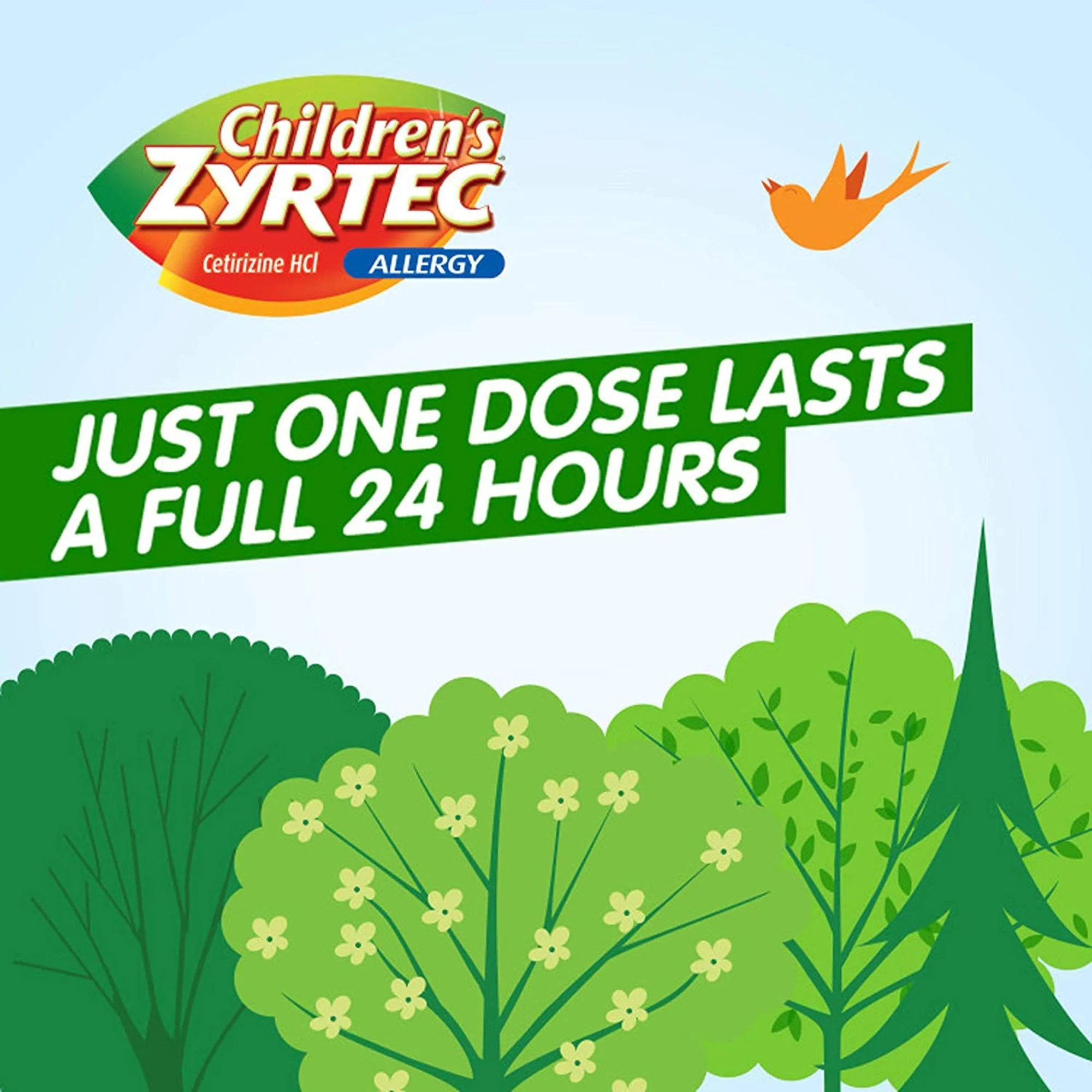 J & J Sales Children's Zyrtec Cetirizine Allergy Relief - Image 6