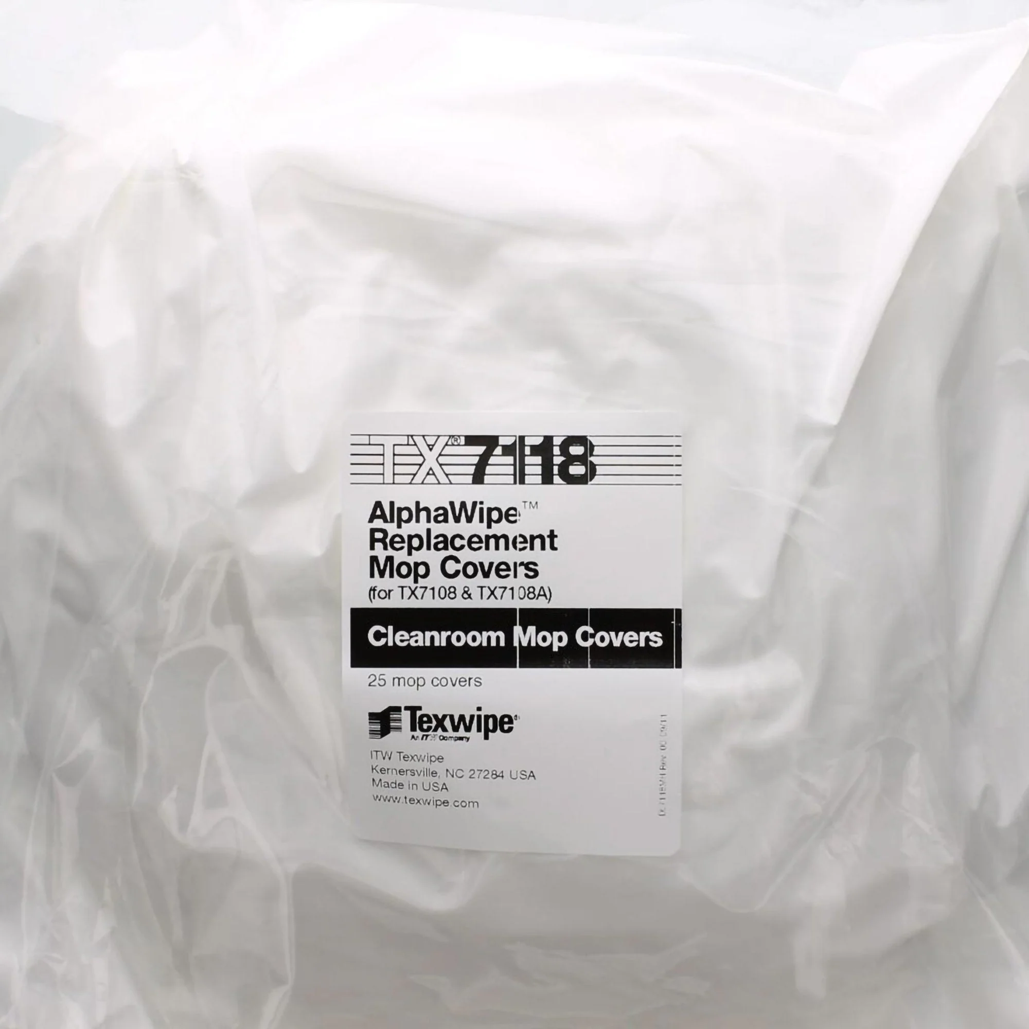 Texwipe Texwipe AlphaMop Cleanroom Mop Head Cover / Pad Kit (150/CS)