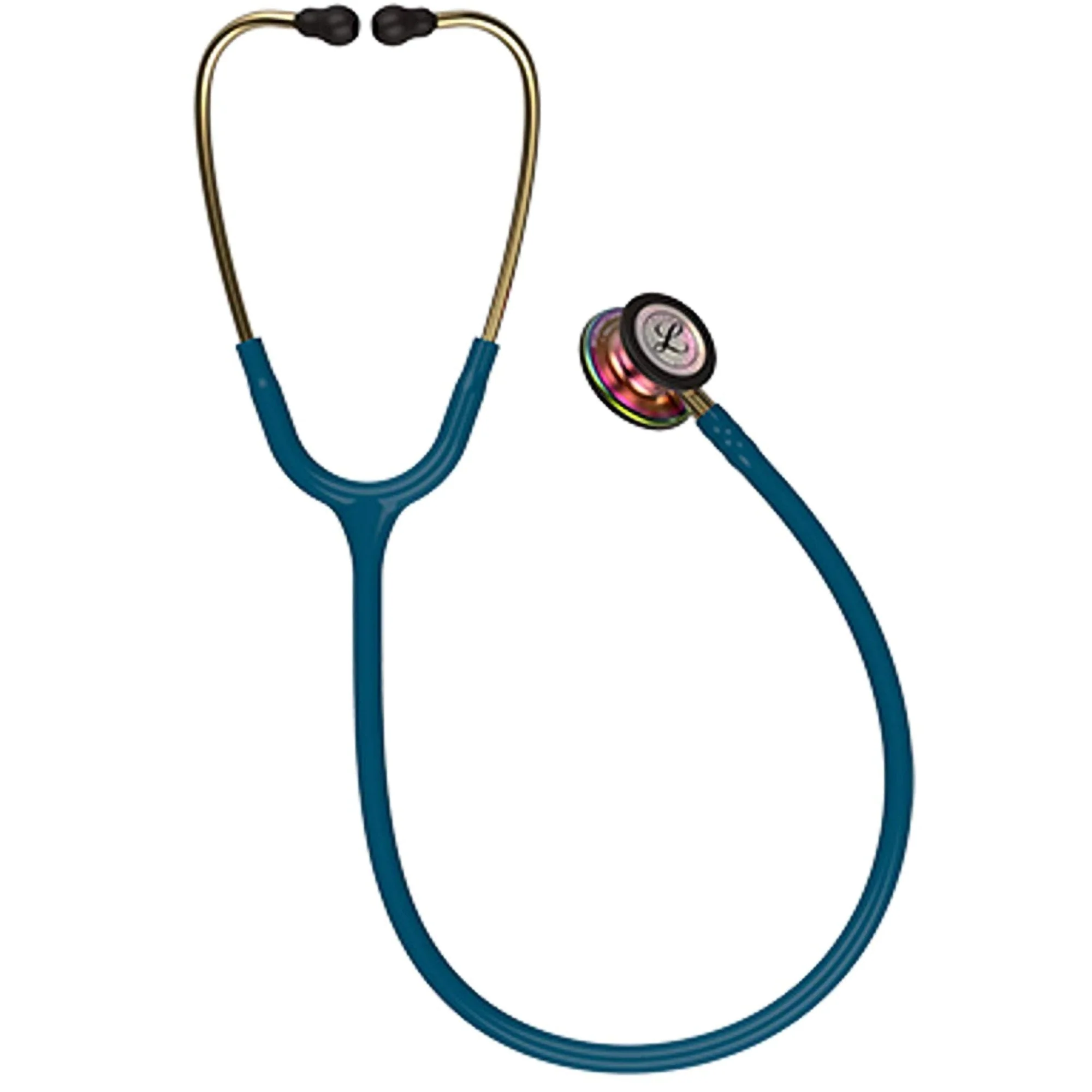 Solventum Corporation 3M Littmann Classic III Monitoring Stethoscope, Caribbean Blue, 27 Inch Tube - Image 2