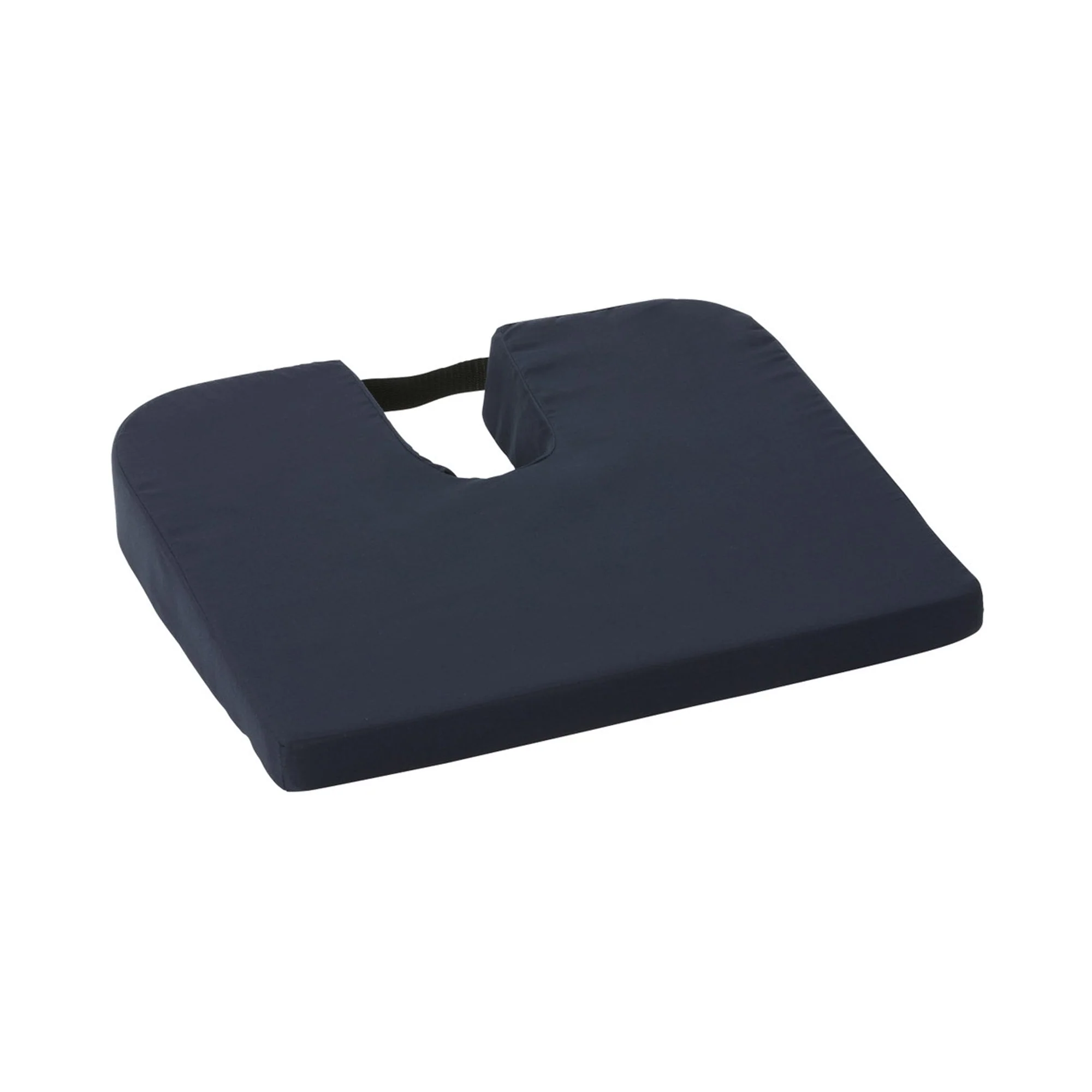 Coccyx Relief Seat Cushion DMI Sloping Seat Mate 18 W X 14 L X 3 to 1-1/2 D Inch Foam
