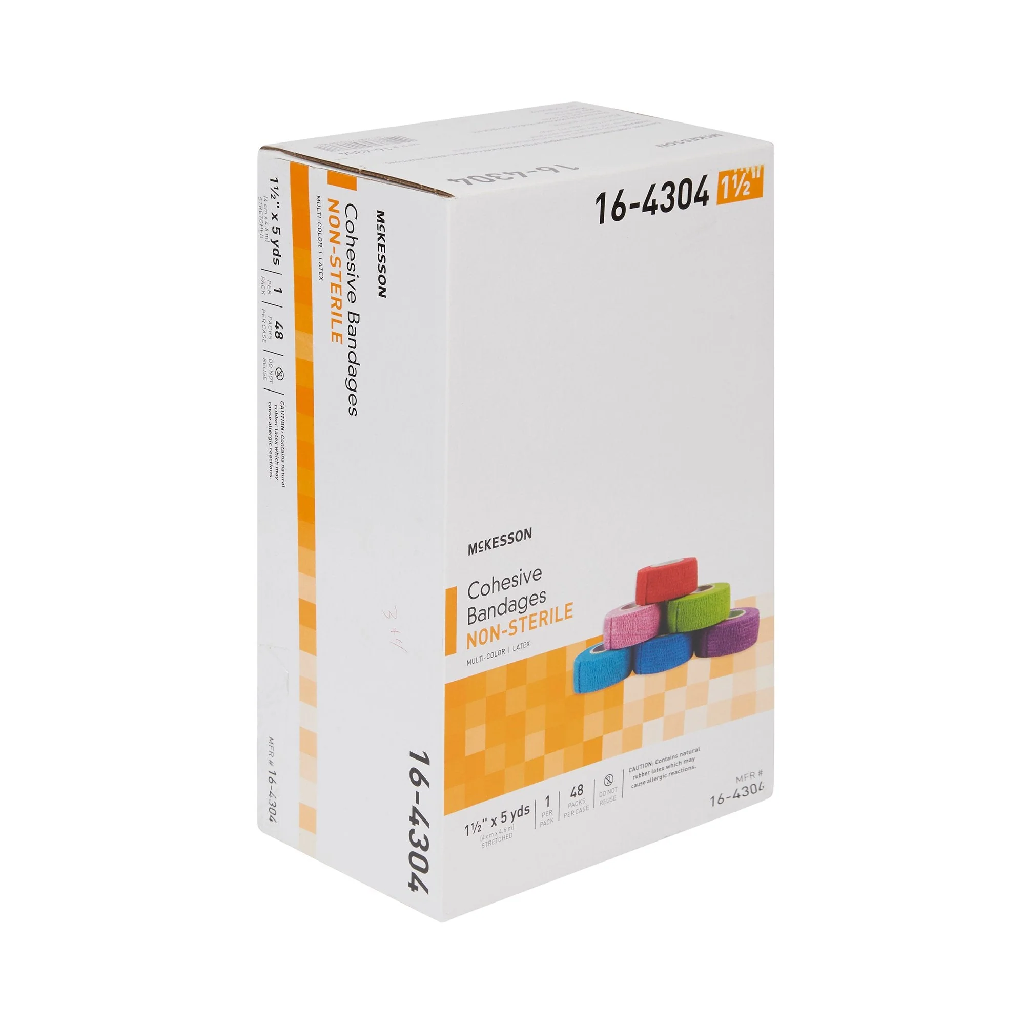 McKesson Brand McKesson Self-adherent Closure Cohesive Bandage, 1-1/2 Inch x 5 Yard (48/CS) - Image 3