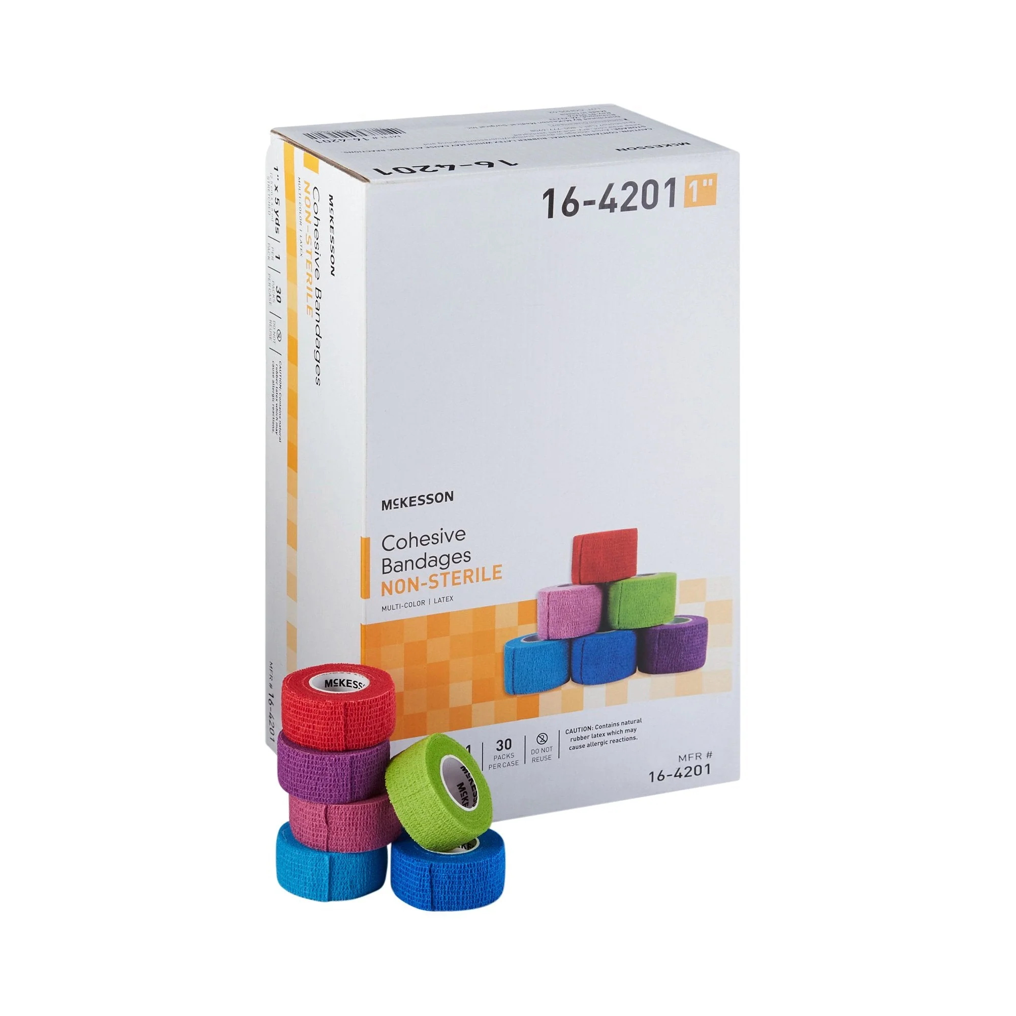 McKesson Brand McKesson Self-adherent Closure Cohesive Bandage, 1 Inch x 5 Yard (30/CS)
