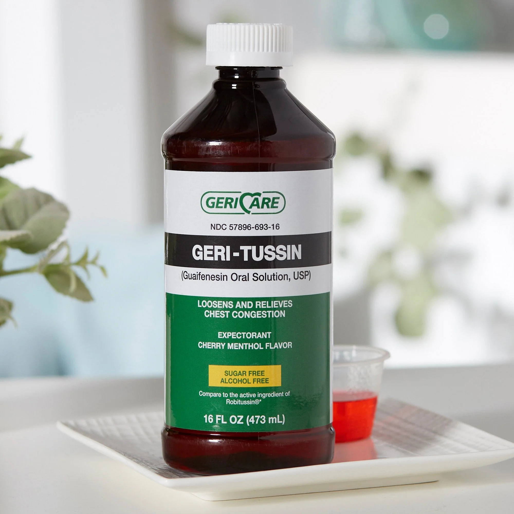 Geri-Care Geri-Care Guaifenesin Cold and Cough Relief, 16-ounce Bottle (12/CS) - Image 7