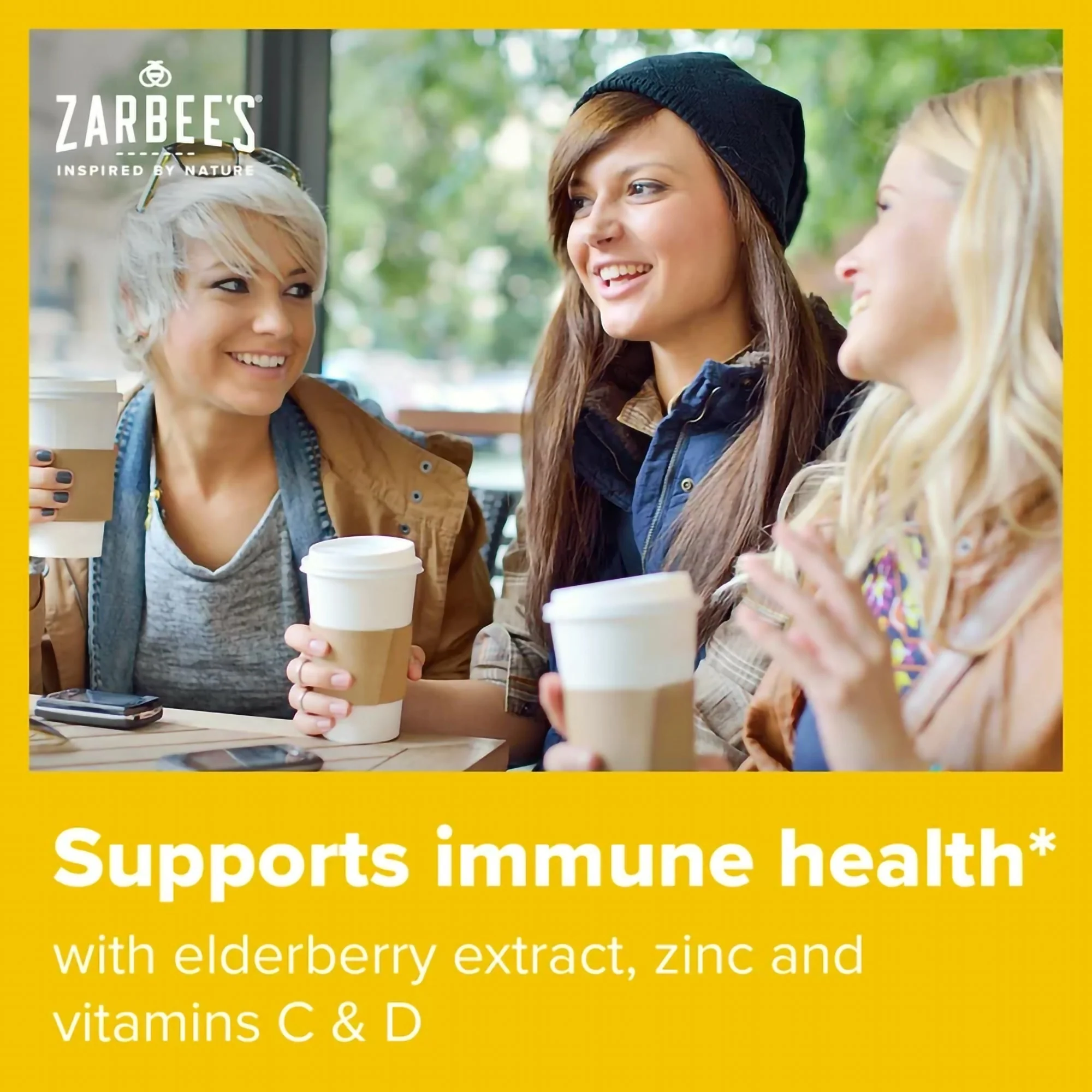 J & J Sales Zarbee's Naturals Complete Cough Syrup+Immune, Berry Flavor - Image 5