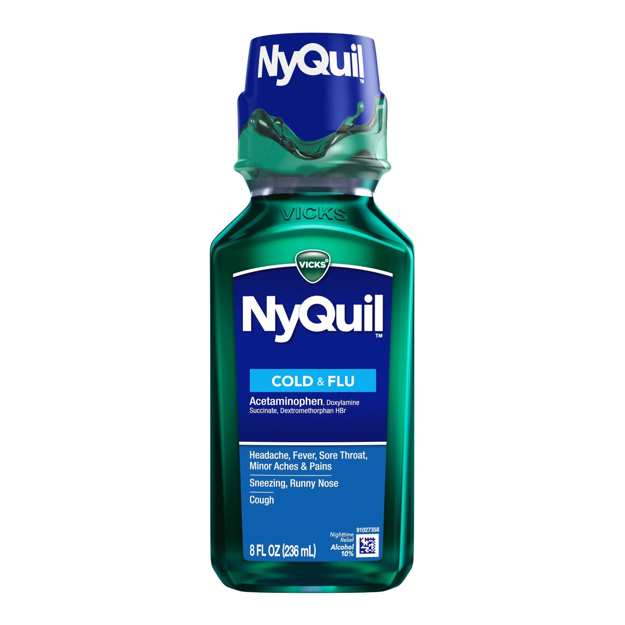 Procter & Gamble Vicks NyQuil Cold & Flu Nighttime Relief Liquid