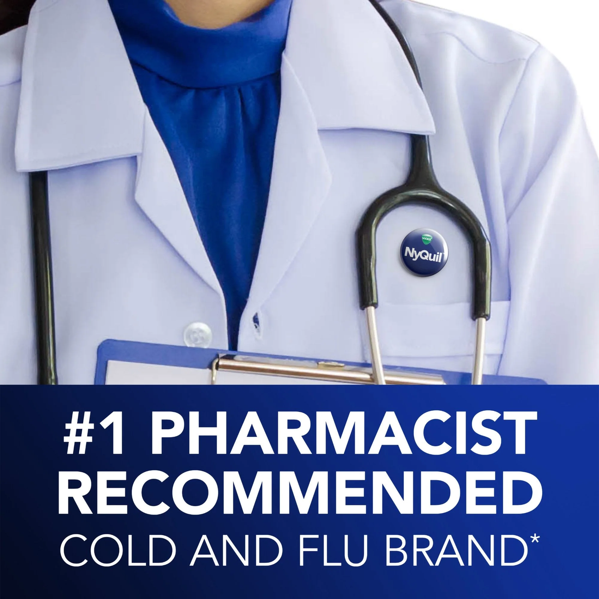 Procter & Gamble NyQuil Cold & Flu, Cherry Flavor - Image 4