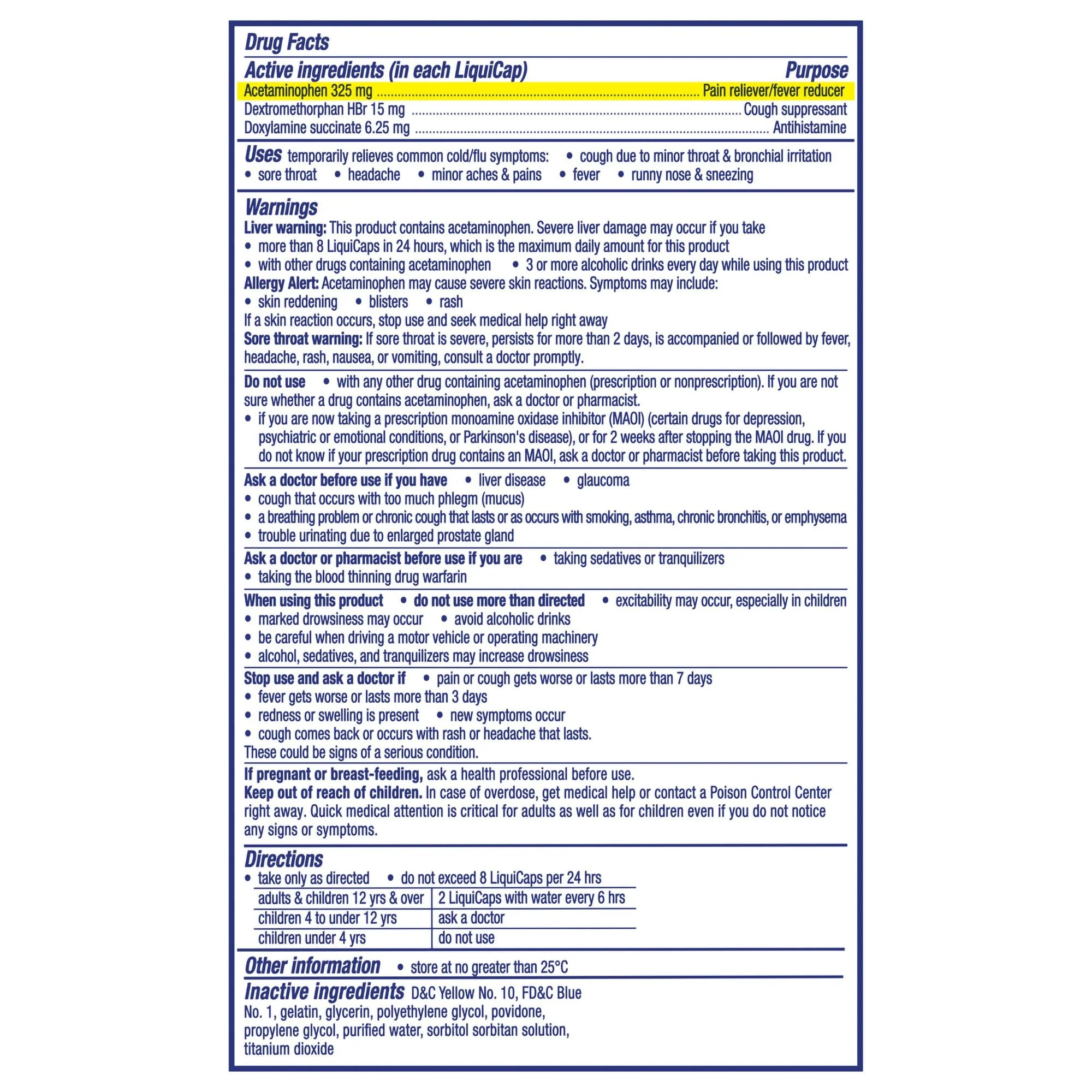 Procter & Gamble Vicks NyQuil Cold & Flu LiquiCaps - Image 2