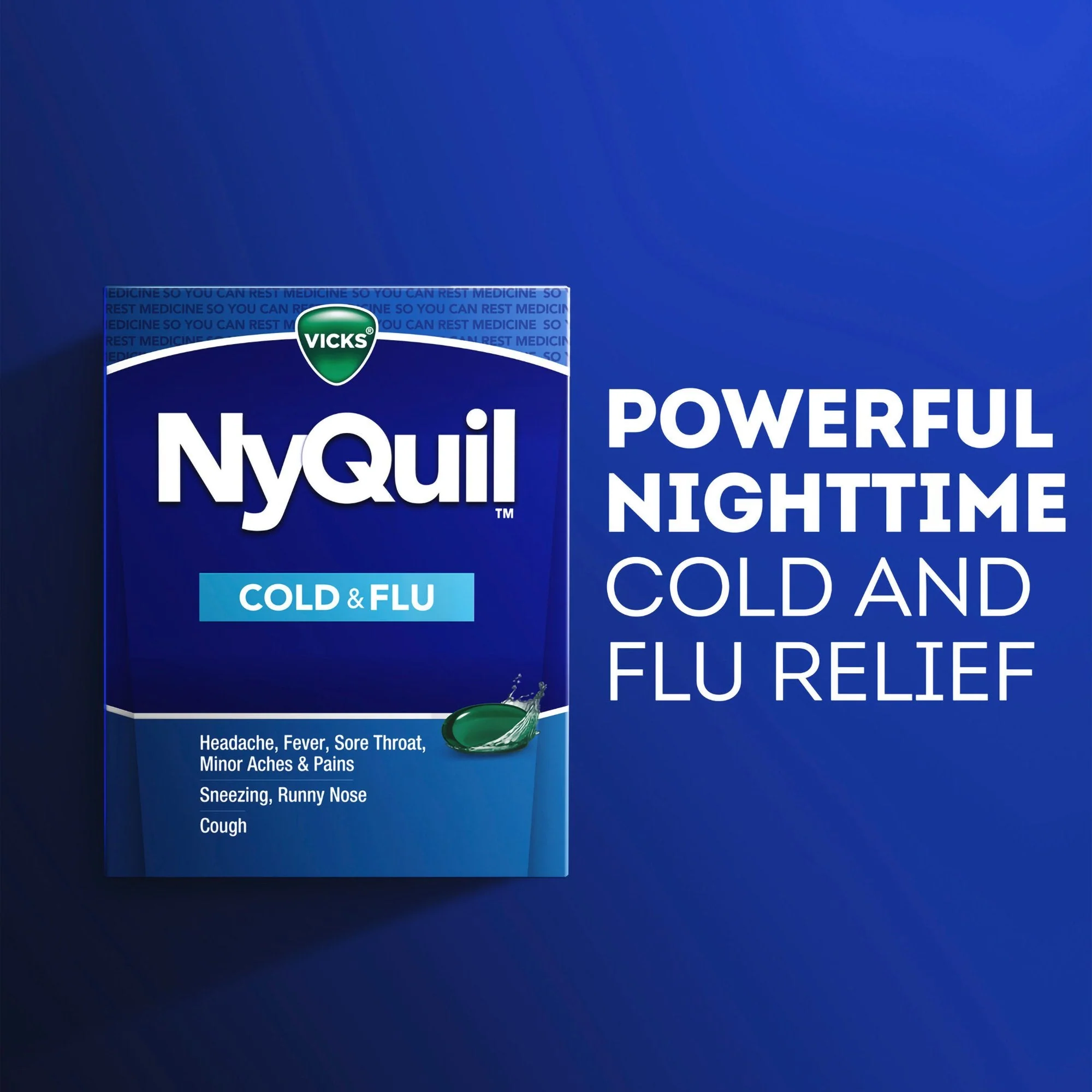 Procter & Gamble Vicks NyQuil Cold & Flu LiquiCaps - Image 6