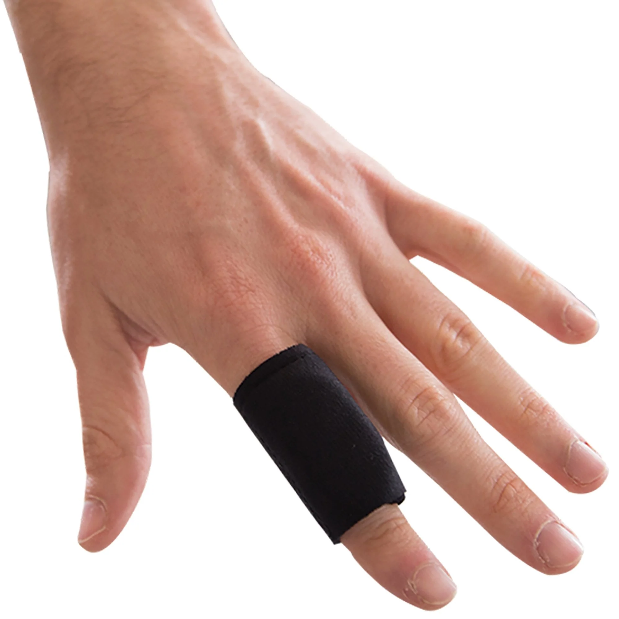 Brownmed Cold Therapy Finger Sleeve Polar Ice Adult Small Pull On Finger Black (2/PK) - Image 2