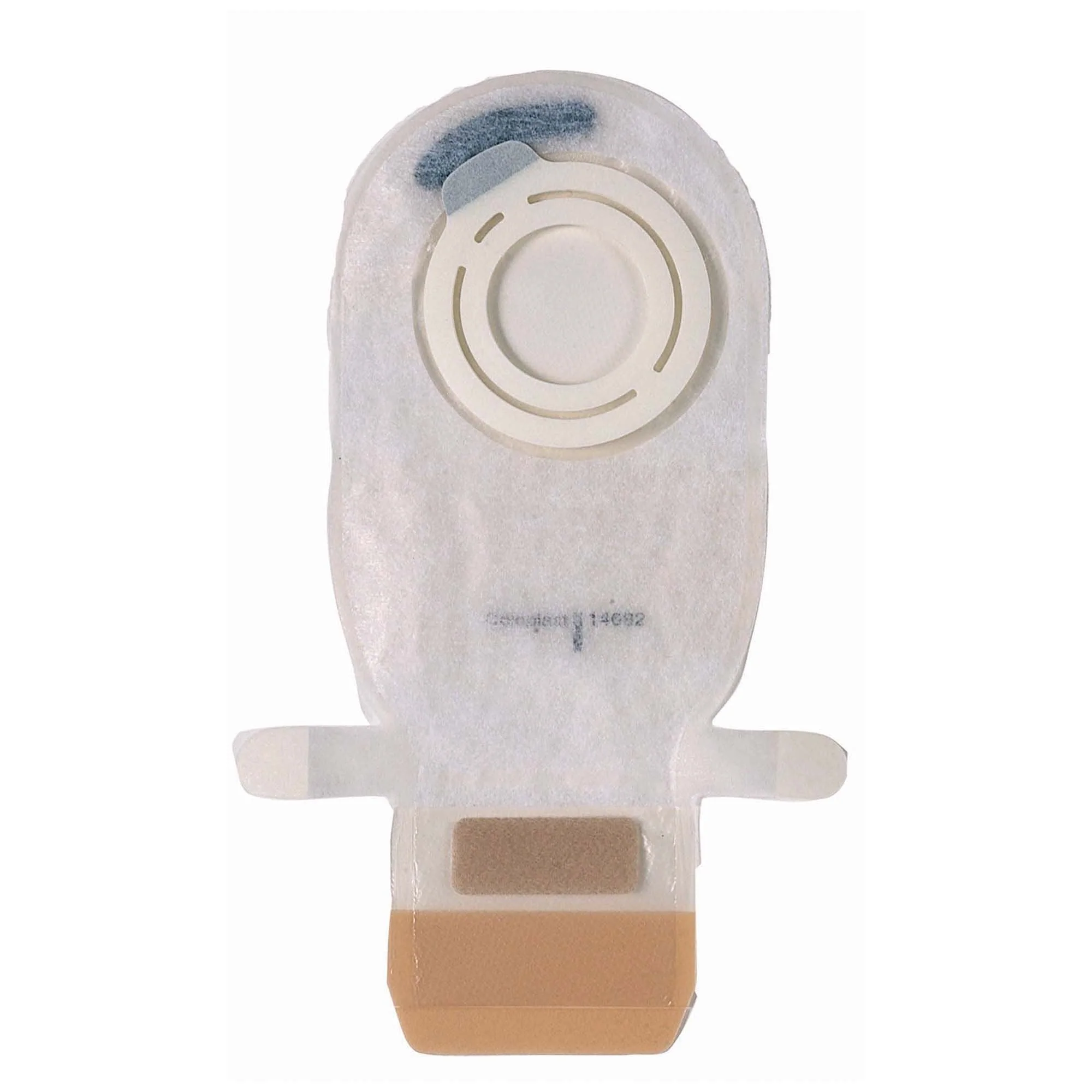 Coloplast Assura ColoKids Teddy Bear Design Colostomy Pouch, Orange Match (10/BX)