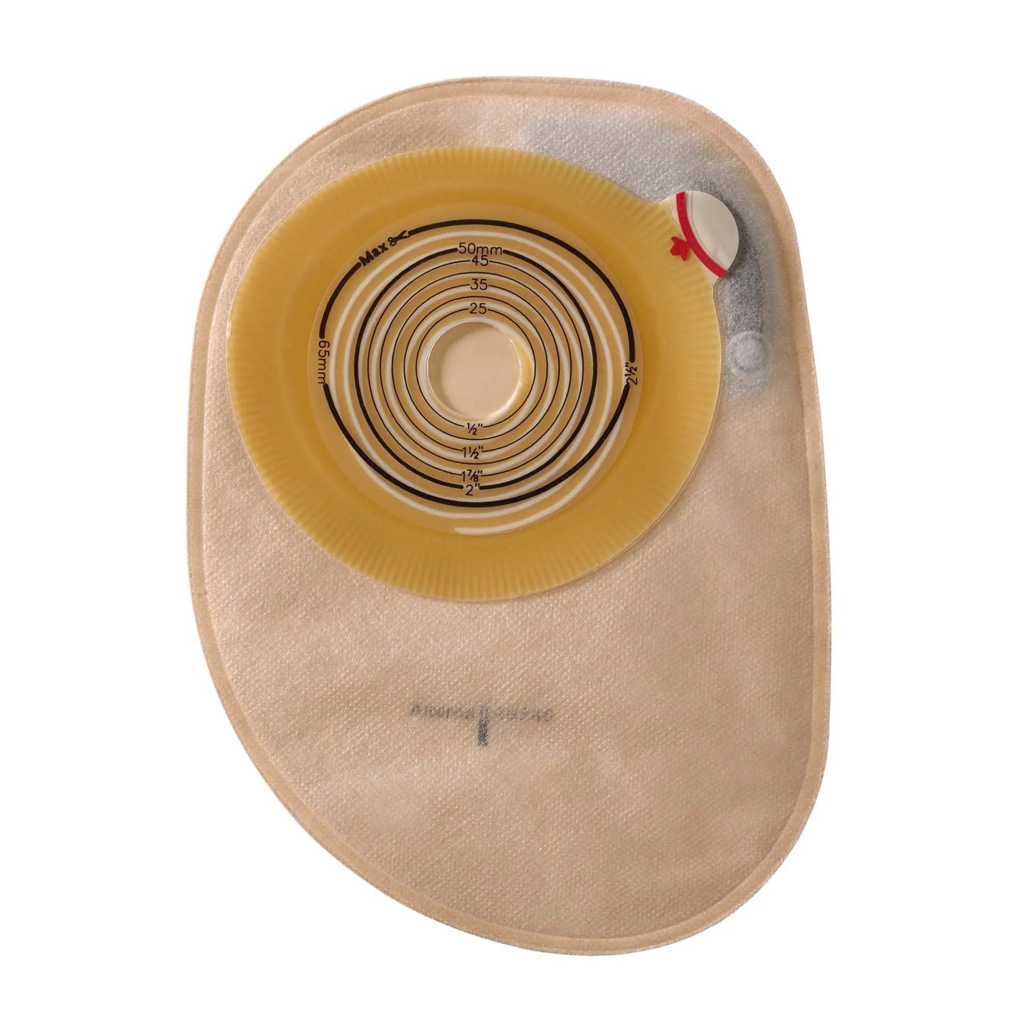 Coloplast Assura Flat One-Piece Opaque Colostomy Pouch, Cut to Fit Stomas 20 – 75mm (30/BX)