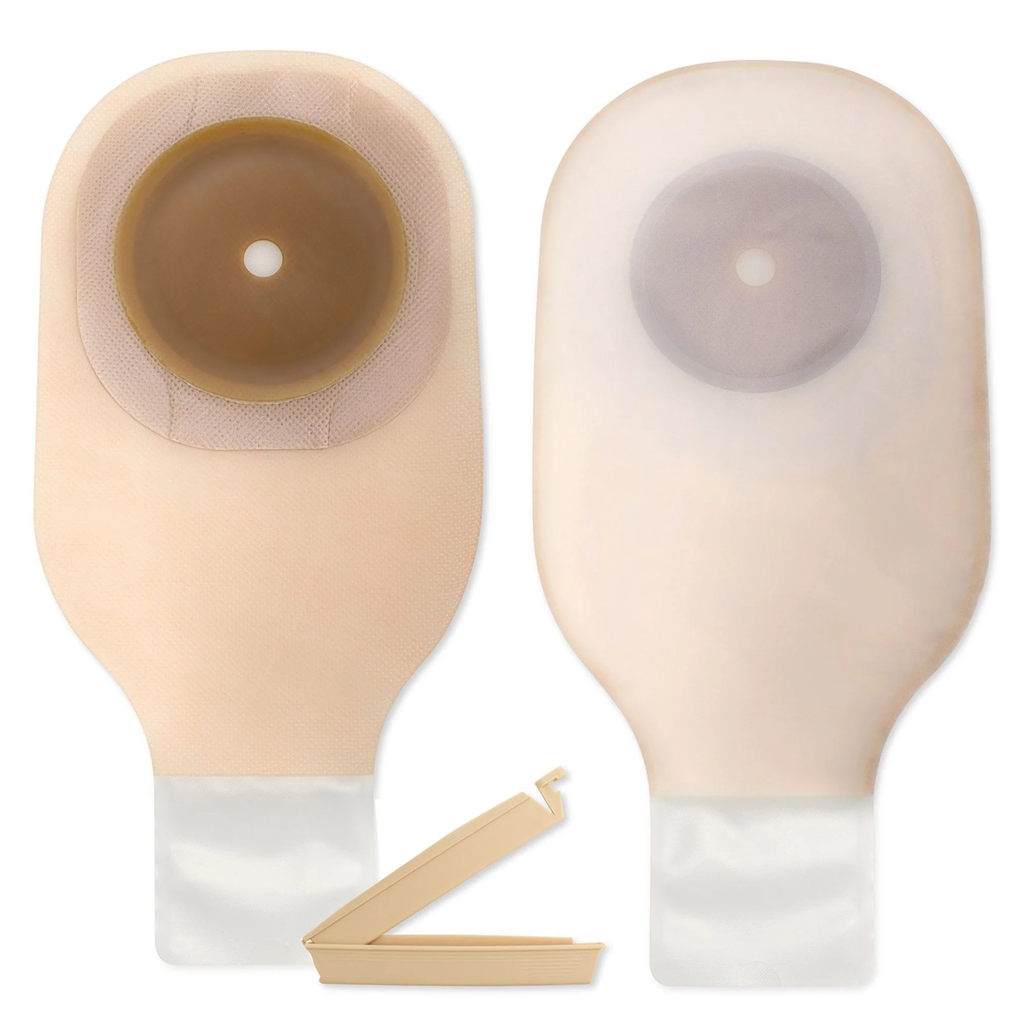 Hollister Premier Flextend One-Piece Transparent Colostomy Pouch, Cut to fit up to 38 mm (5/BX)