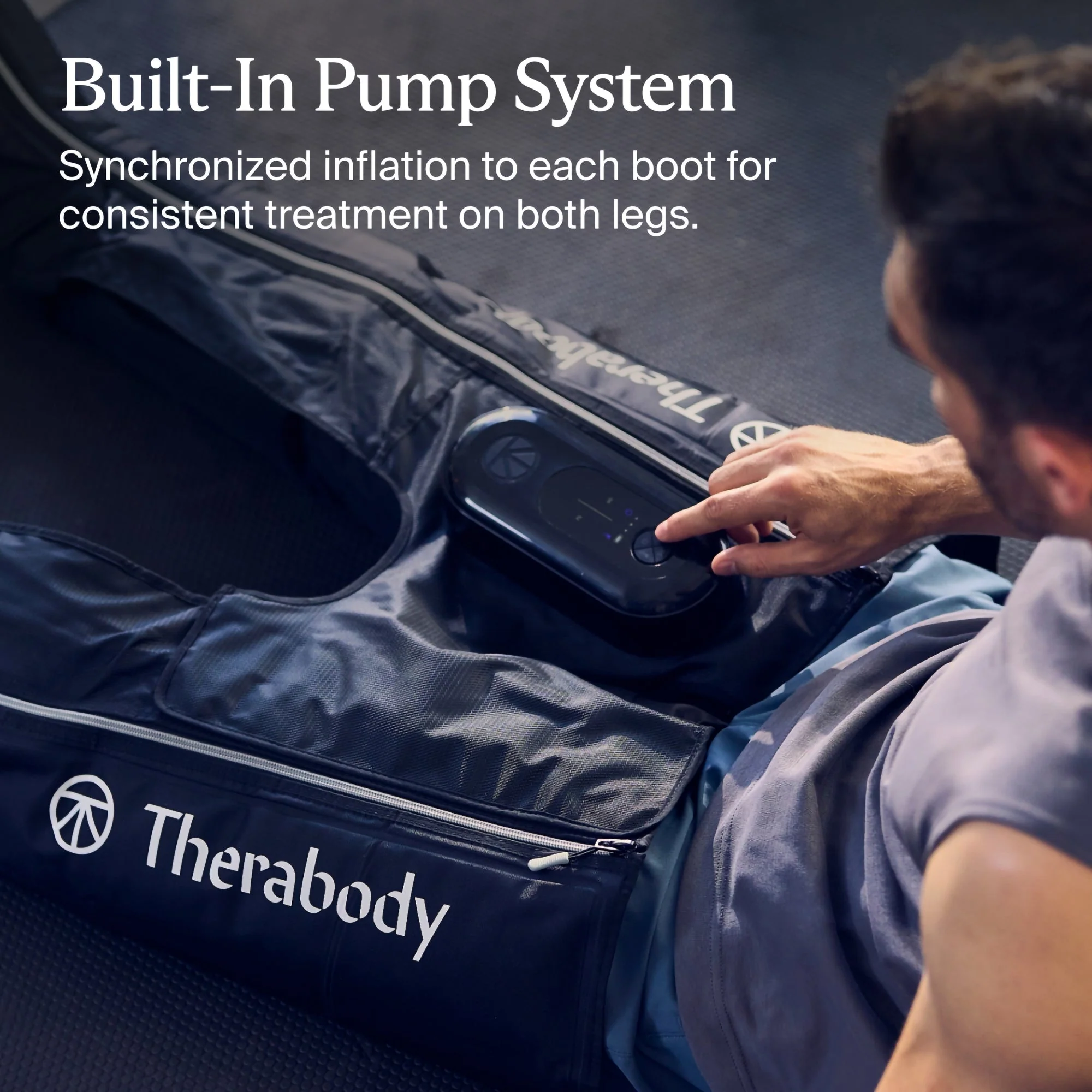 Therabody Inc RecoveryAir Prime JetBoots Compression Massage Garment & Control Unit, Large - Image 6