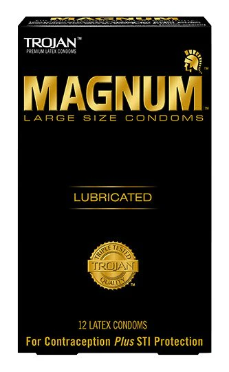 Global Protection Corp Trojan Magnum Lubricated Latex Condom, Large (1000/CS)