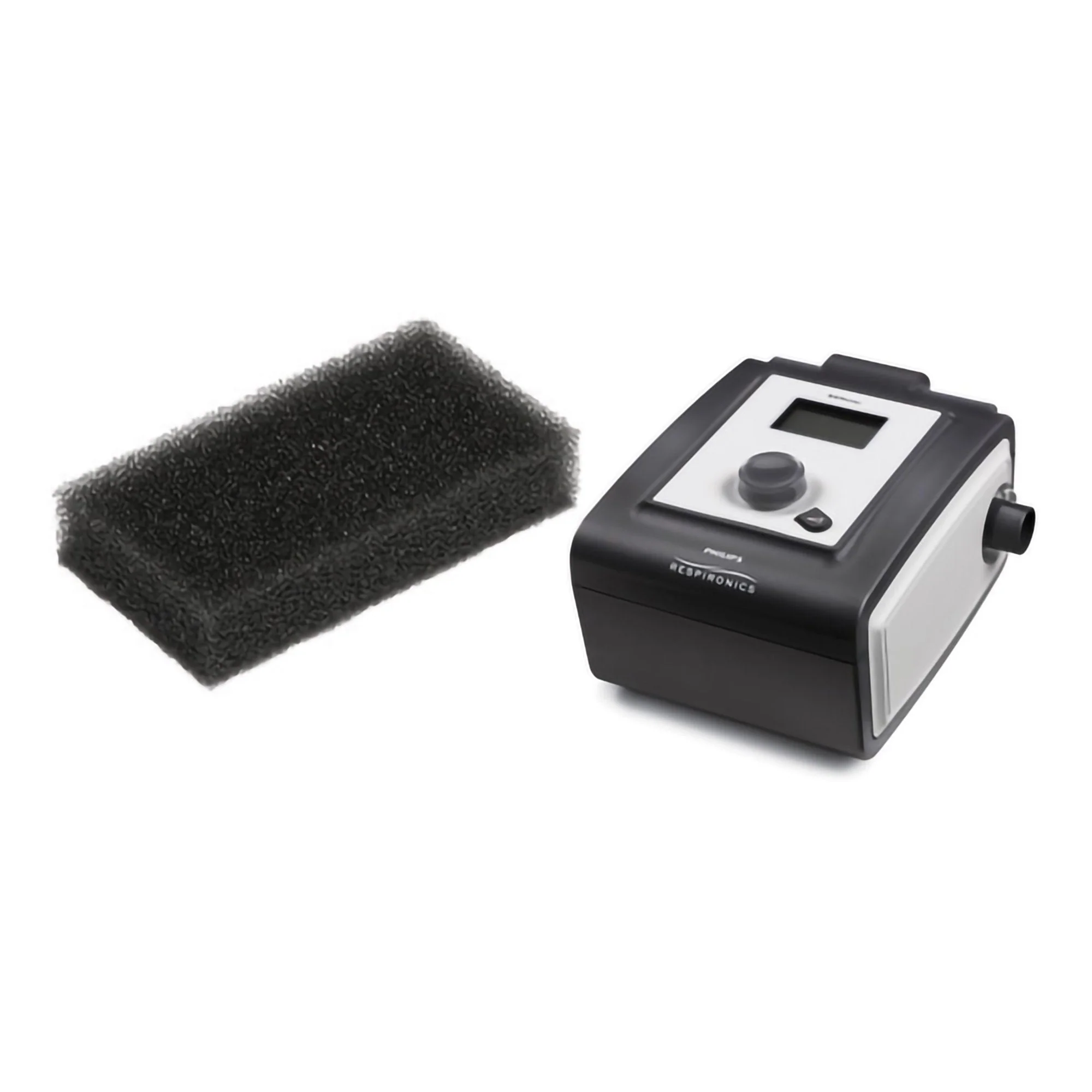 Sunset Healthcare CPAP Filter Foam Reusable @#$FILTER_UNIT_OF_MEASURE_ATTR$#@Black No Tab (2/PK)