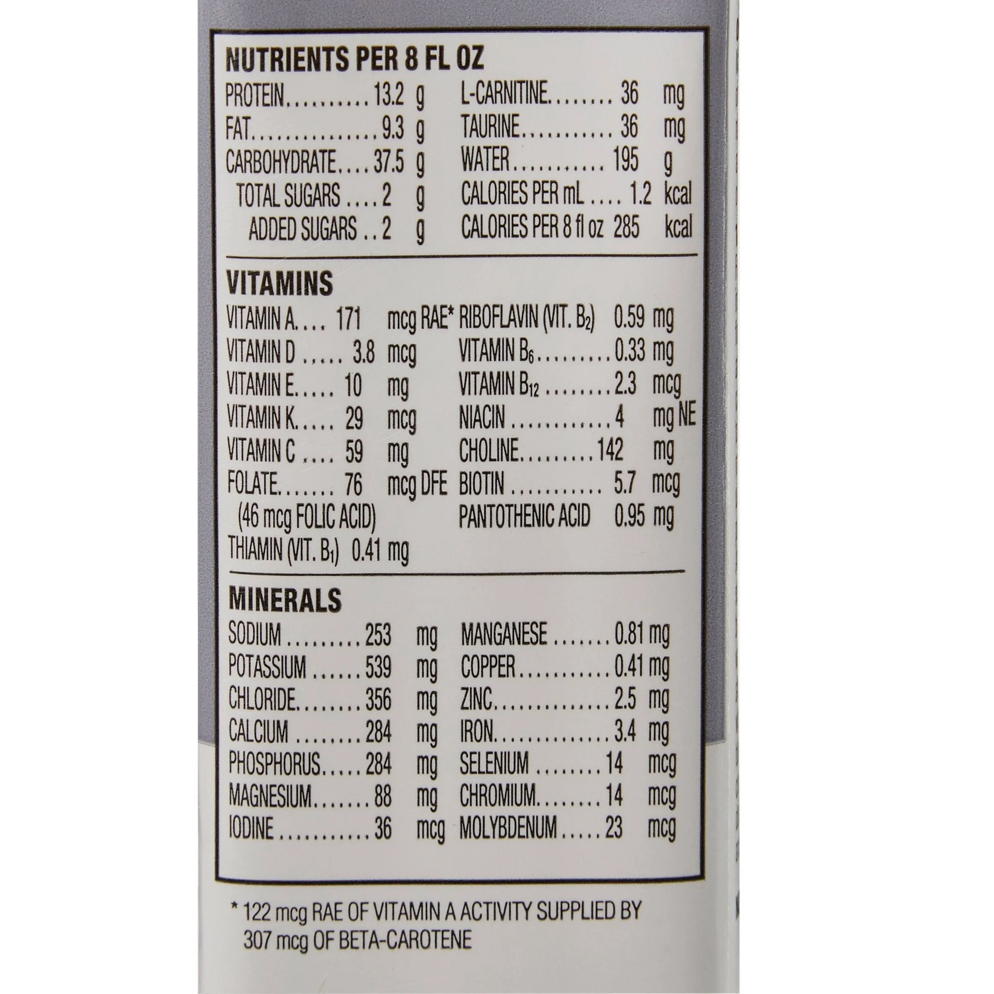 Abbott Nutrition Osmolite 1.2 Cal Complete, Balanced Nutrition, 8-ounce carton (24/CS) - Image 3