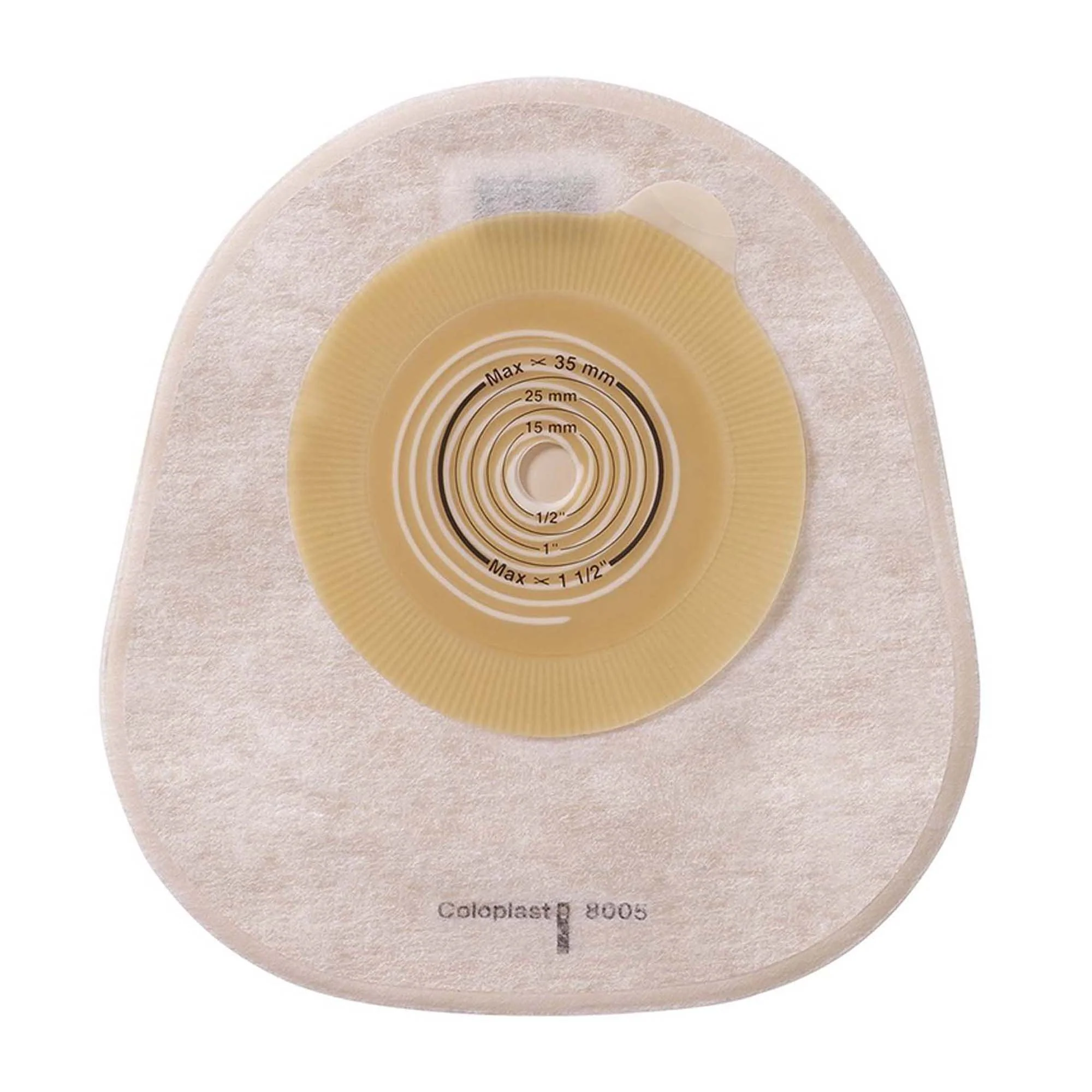 Coloplast Assura One-Piece Transparent Colostomy Pouch, Cut to Fit 10 – 35mm Stomas (30/BX)