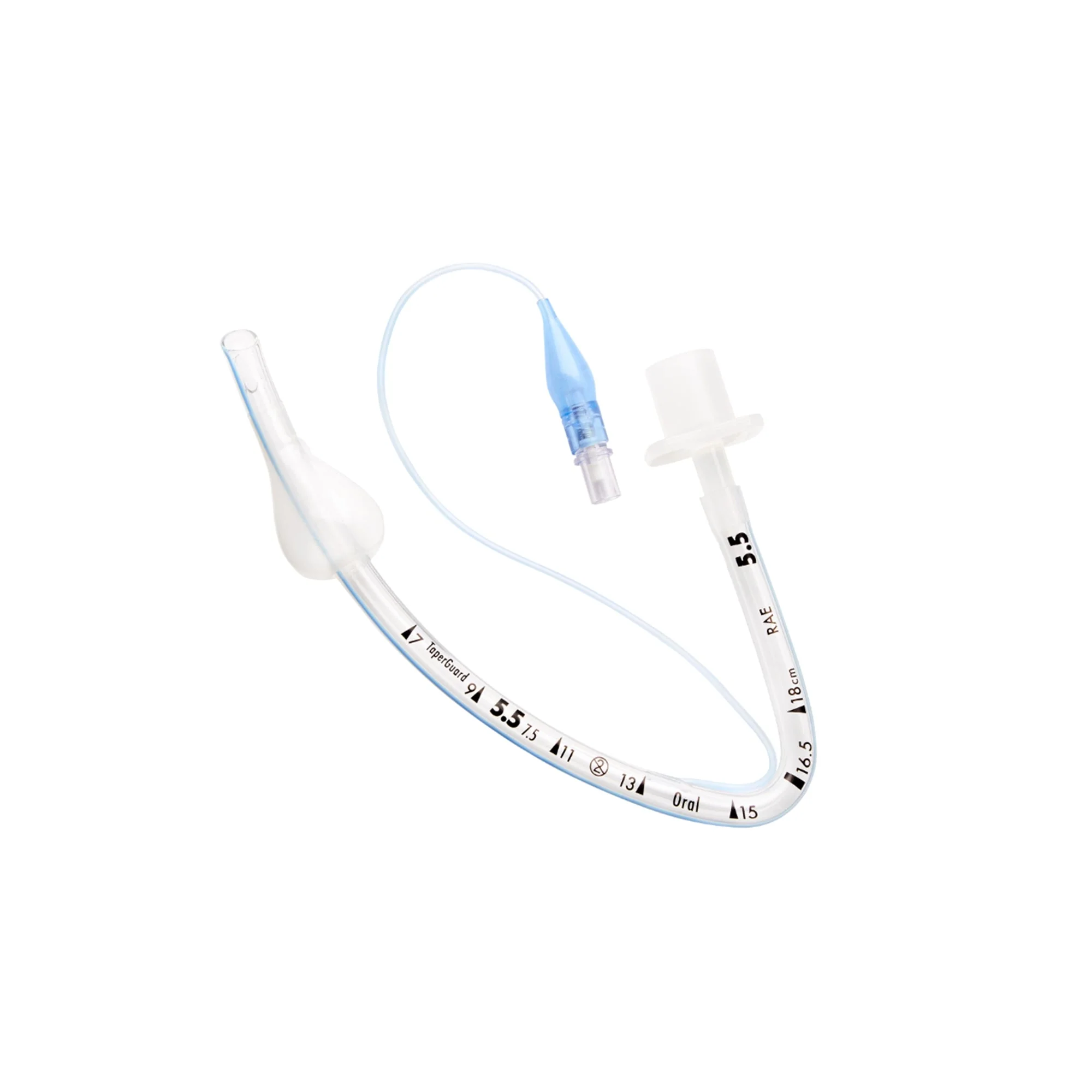 Cuffed Endotracheal Tube Shiley Curved 7.5 mm ID Adult Murphy Eye