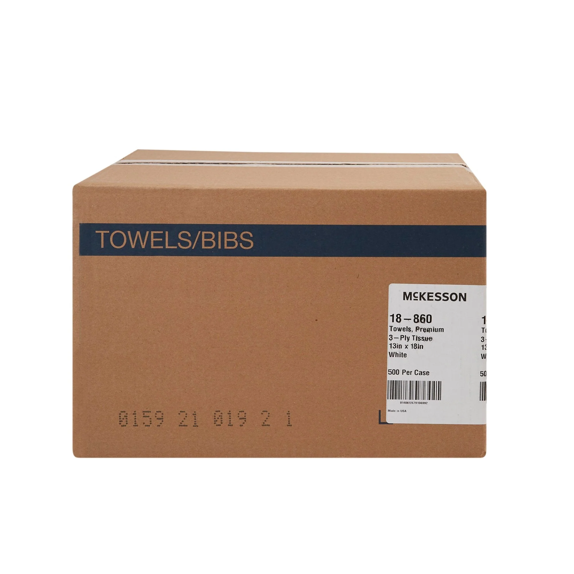 McKesson Brand McKesson Nonsterile White Procedure Towels, 13 x 18 Inch (500/CS) - Image 4
