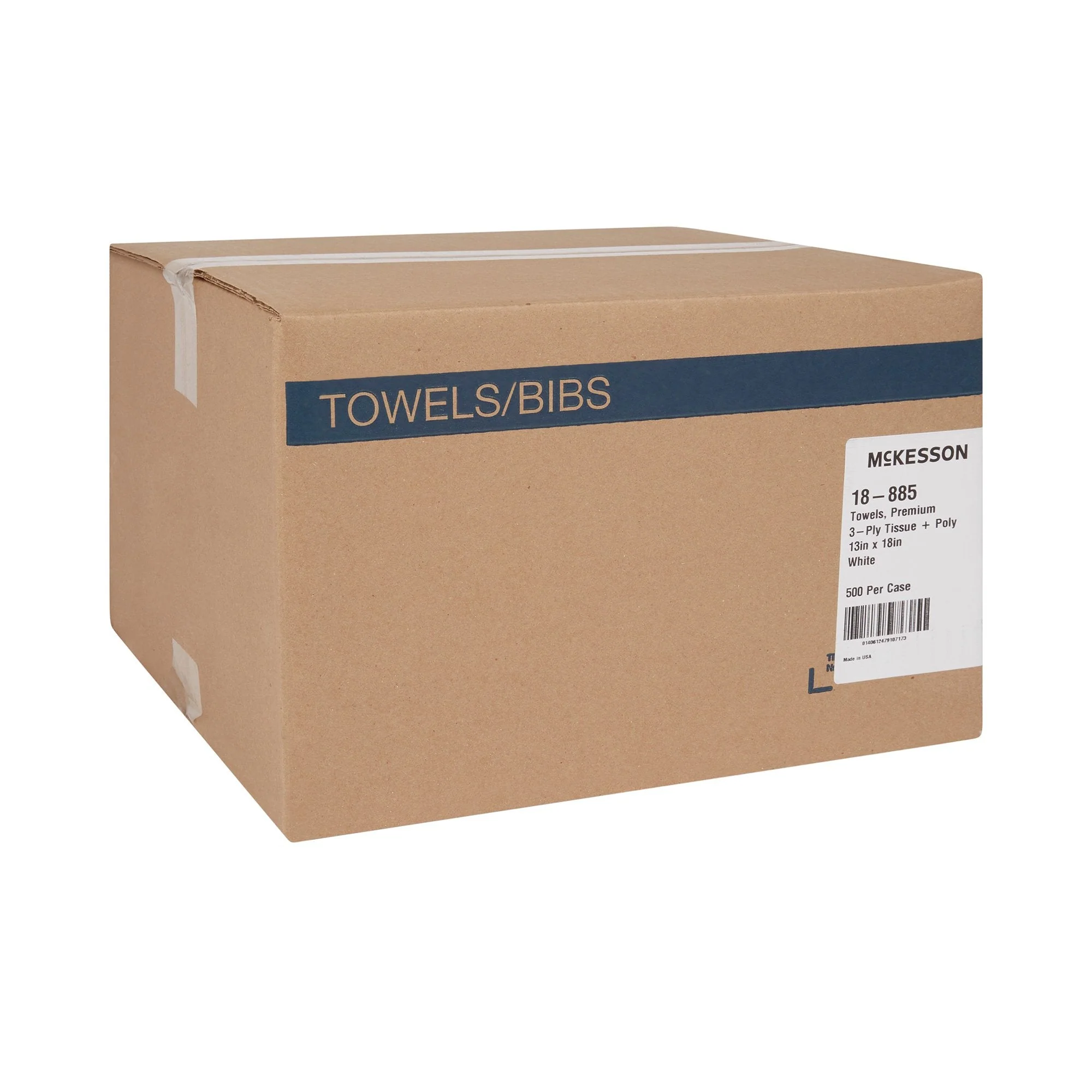 McKesson Brand McKesson Nonsterile White Procedure Towel, 13 x 18 Inch (500/CS) - Image 5