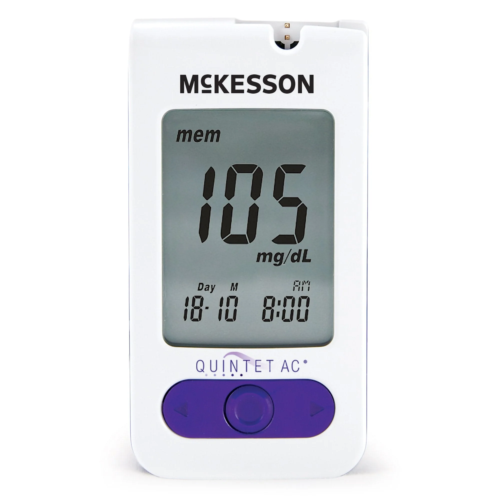 McKesson Brand Quintet AC Blood Glucose Monitoring System (20/CS) - Image 2