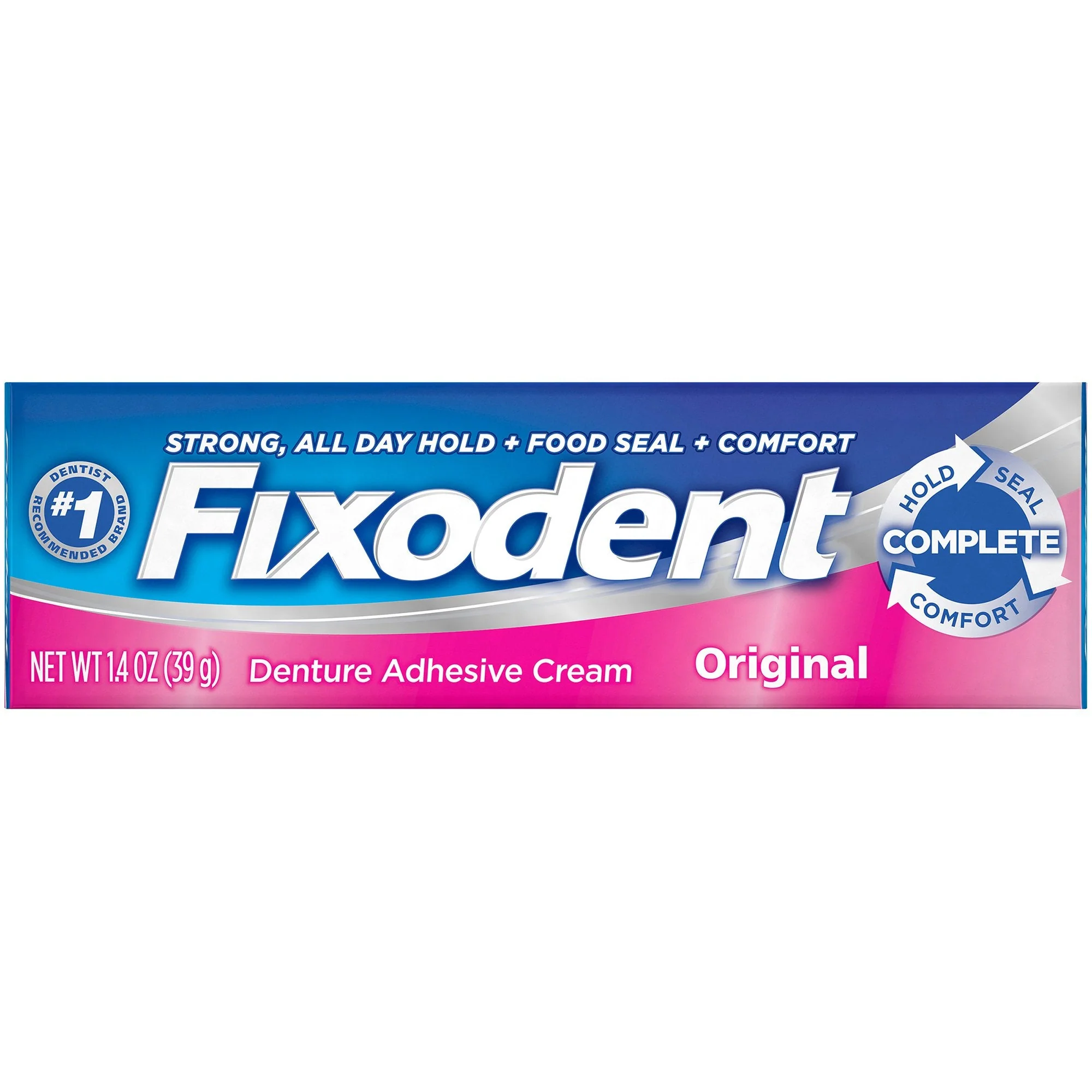 Procter & Gamble Fixodent Original Denture Adhesive Cream, 1.4 oz (24/CS)