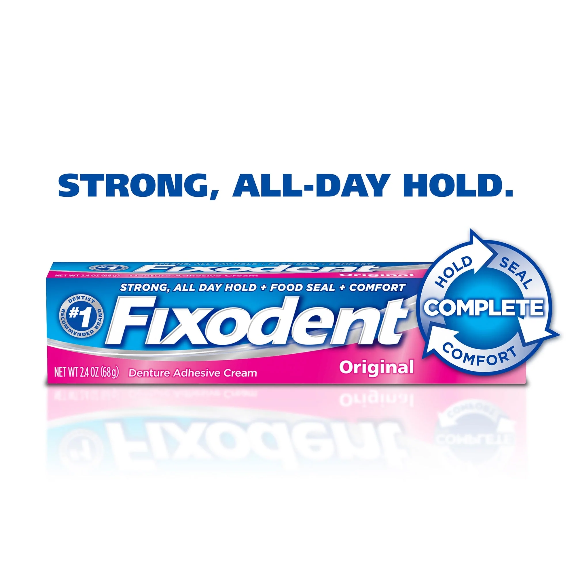 Procter & Gamble Fixodent Original Denture Adhesive Cream, 1.4 oz (24/CS) - Image 4