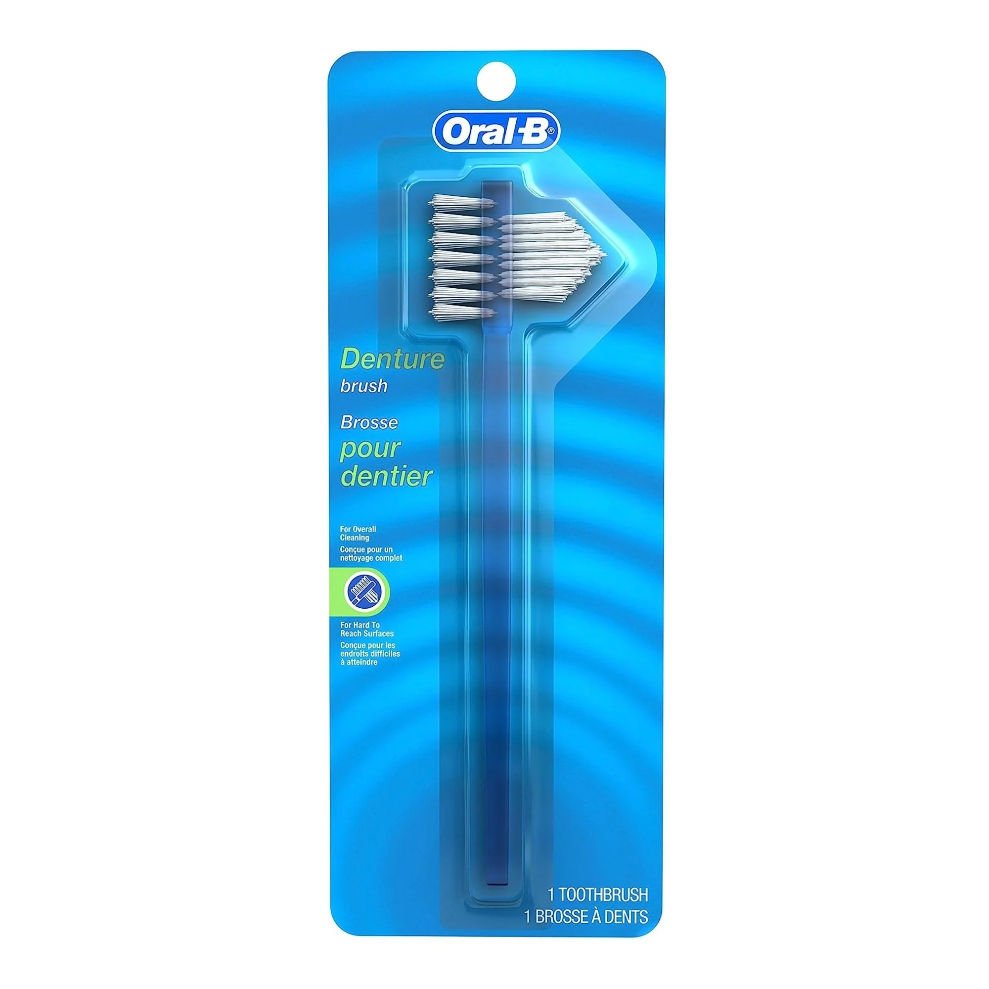 Procter & Gamble Oral-B Two-Sided Denture Brush