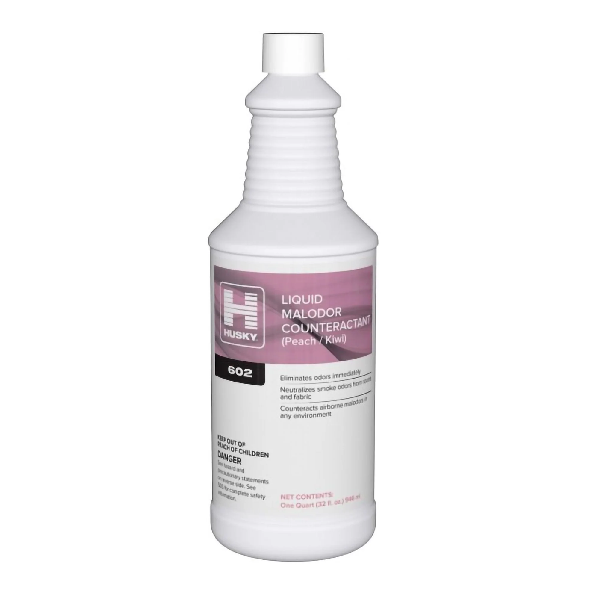 Canberra Deodorizer Husky Liquid Malodor Counteractant Liquid 32 oz. Bottle Peach / Kiwi Scent (4/CS)