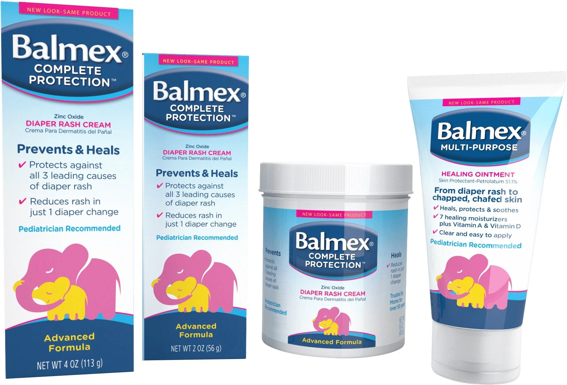 Emerson Healthcare Balmex Zinc Oxide Diaper Rash Cream - Image 2