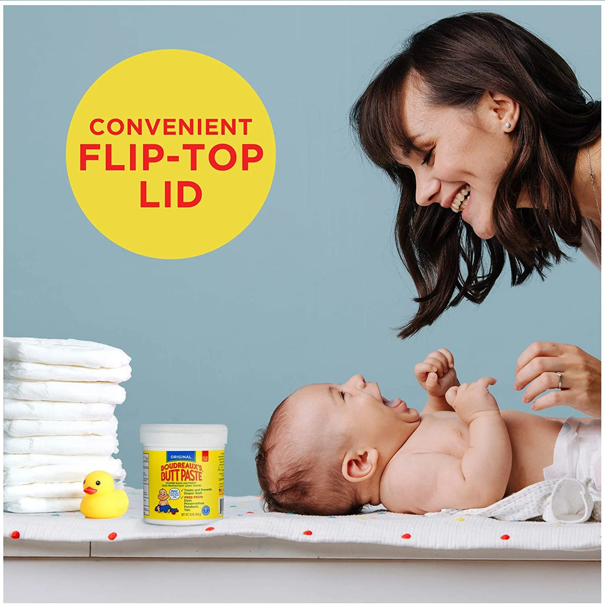 C.B. Fleet Boudreaux's Butt Paste Diaper Rash Treatment 16 oz. Jar - Image 6