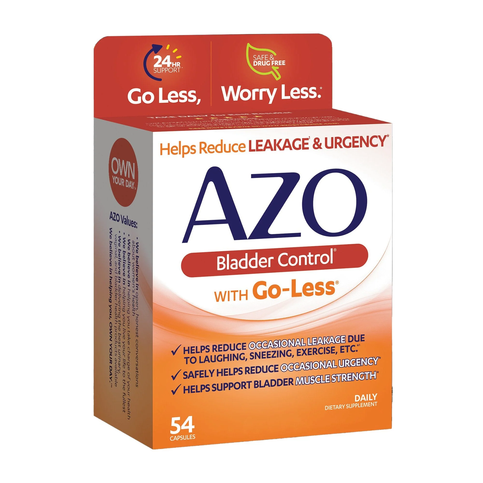 i-Health Inc AZO Bladder Control with Go-Less Capsules (24/CS) - Image 2