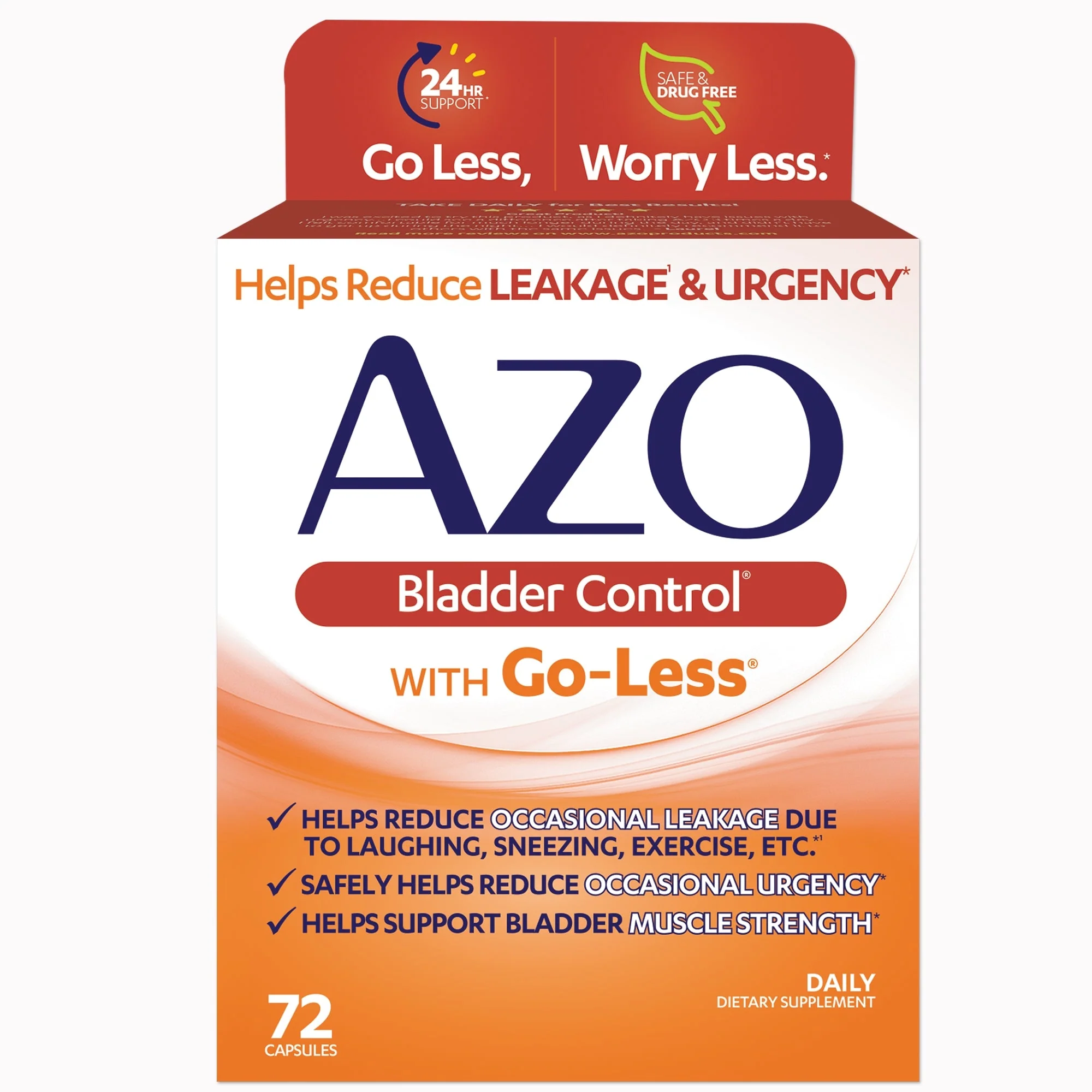 i-Health Inc AZO Bladder Control with Go-Less Capsules (24/CS) - Image 3