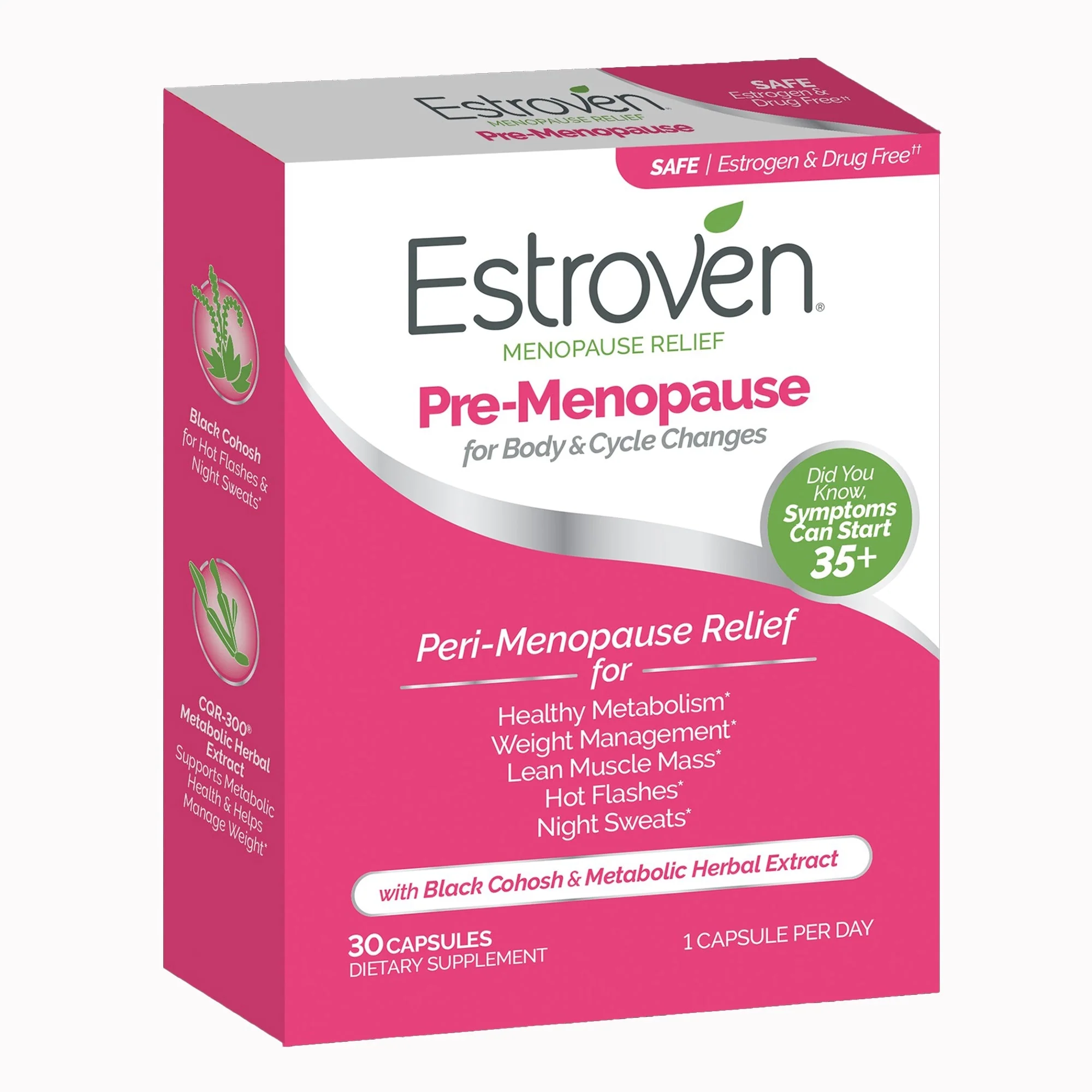 i-Health Inc Estroven Menopause Relief Pre-Menopause (12/CS)