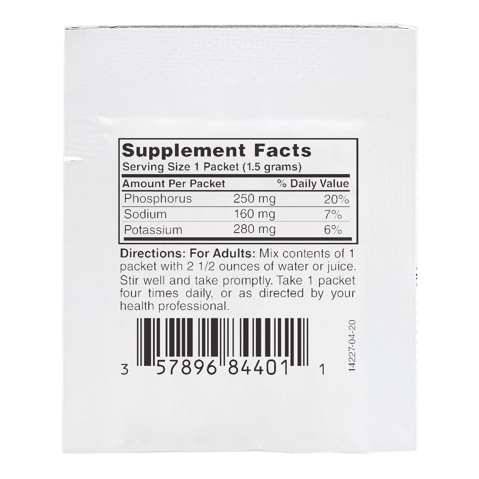 Geri-Care Geri-Care Phosphorus Supplement Powder with Electrolytes, Strawberry Flavor (2400/CS) - Image 3