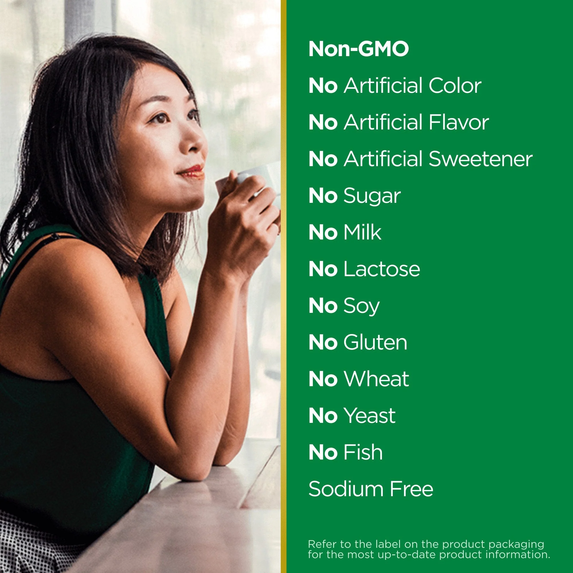US Nutrition Nature's Bounty Ginkgo Biloba 120 mg Capsules - Image 4