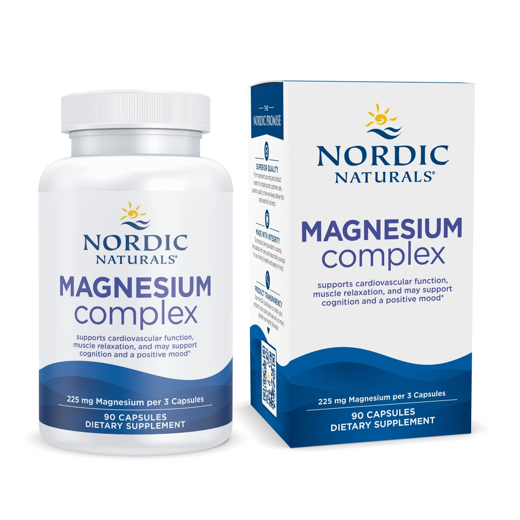 Nordic Naturals Inc Nordic Naturals Magnesium Complex Dietary Supplement (12/CS)