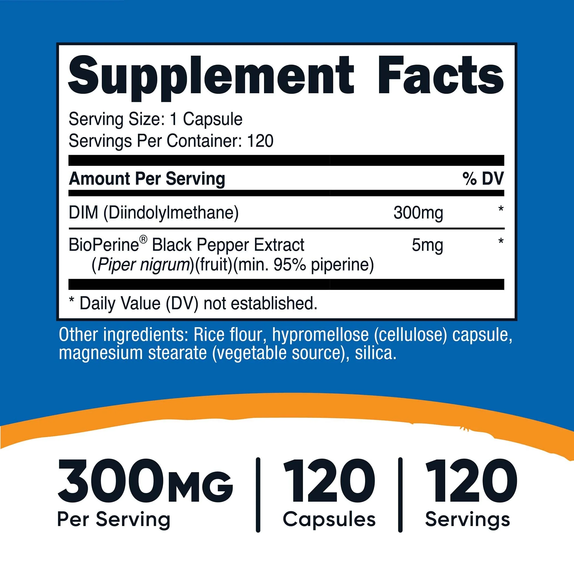 Nutricost nutricost Diindolylmethane (DIM) Dietary Supplement (12/CS) - Image 4
