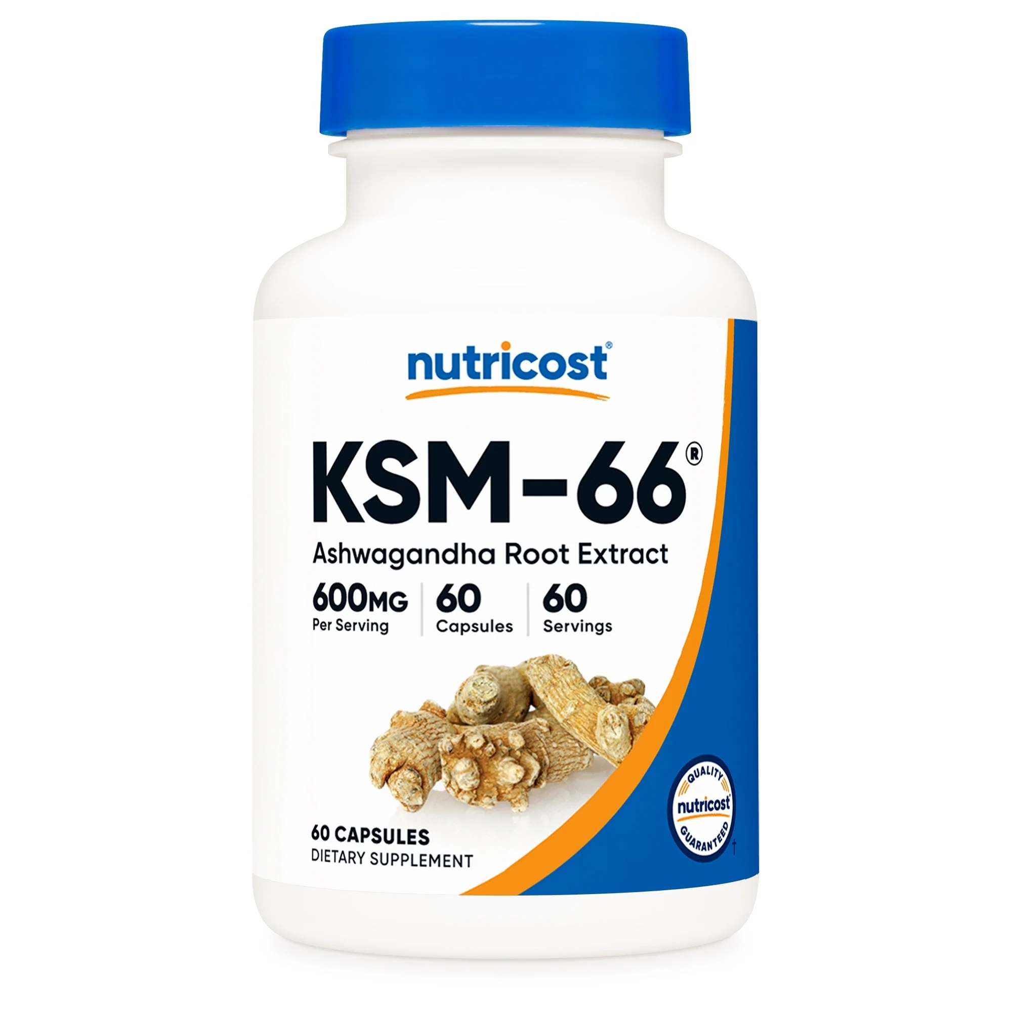 Nutricost nutricost KSM-66 Ashwagandha Root Extract and Black Pepper Extract (12/CS)