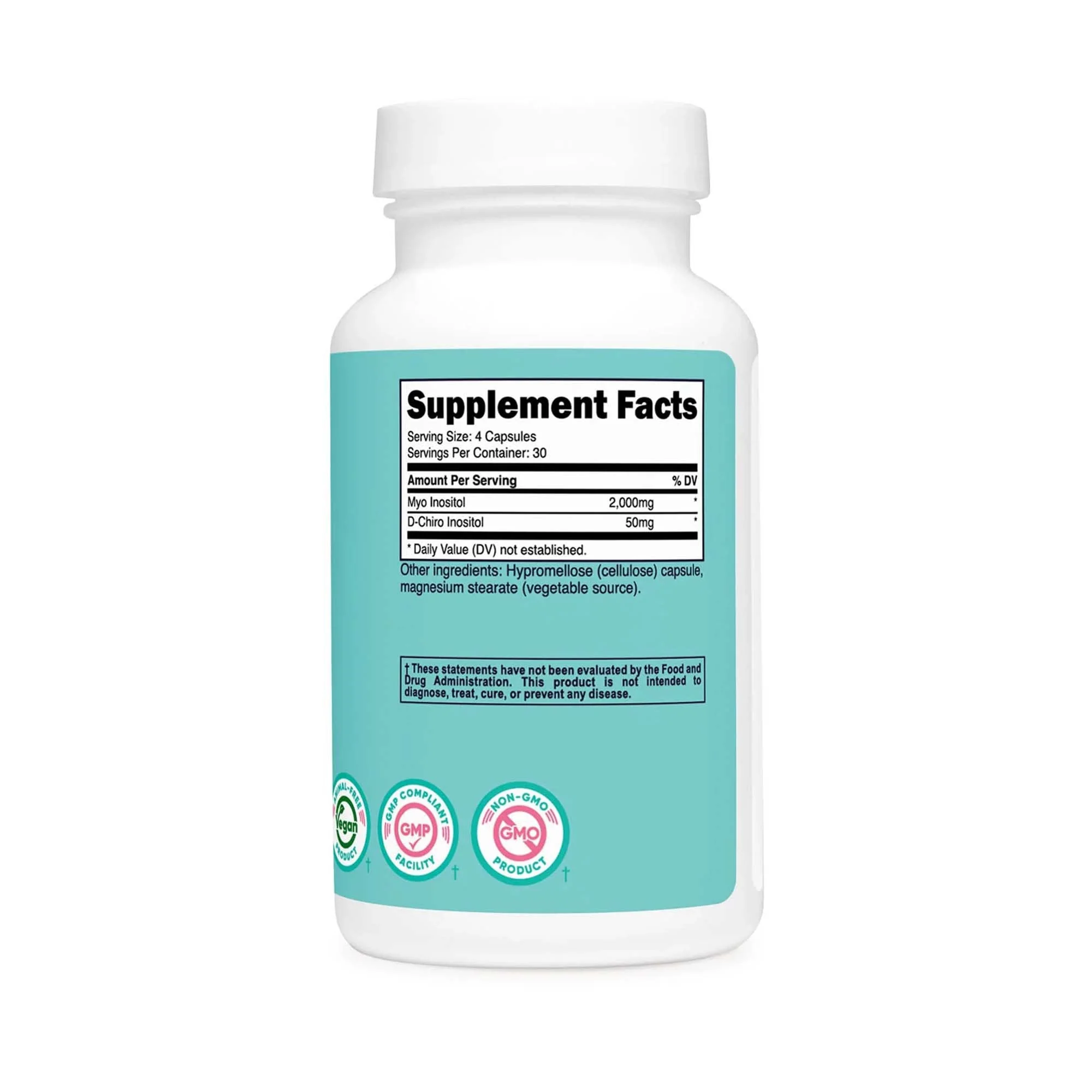 Nutricost nutricost Myo & D-Chiro Inositol for Women's Hormonal and Metabolic Health (12/CS) - Image 2