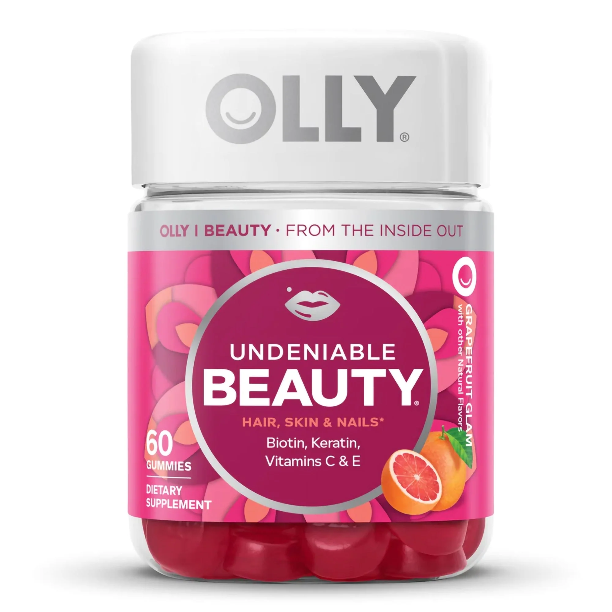 OLLY Public Benefit Corp Olly Undeniable Beauty Gummies Grapefruit Glam