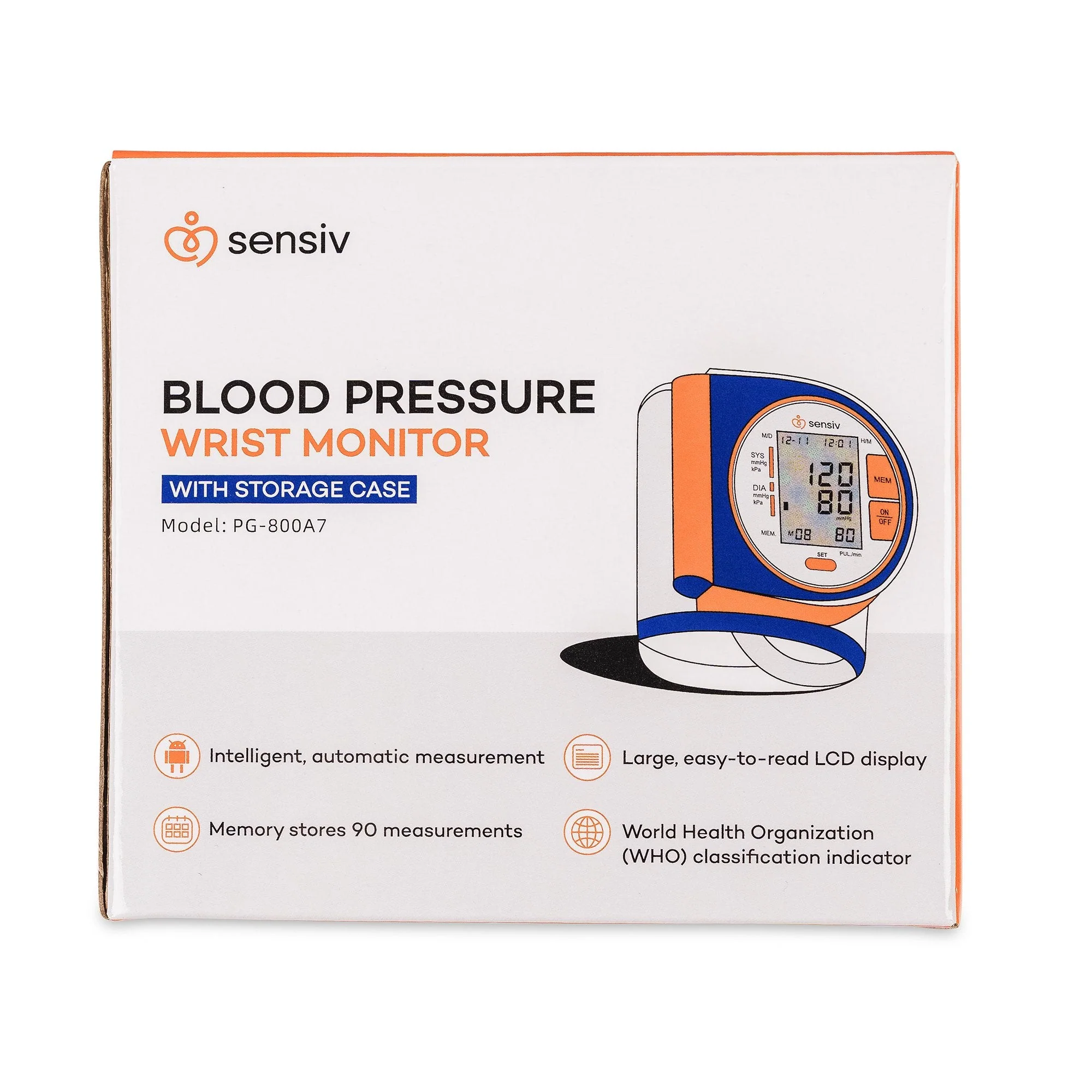 Acutens Inc Sensiv Wrist Blood Pressure Monitor (20/CS)