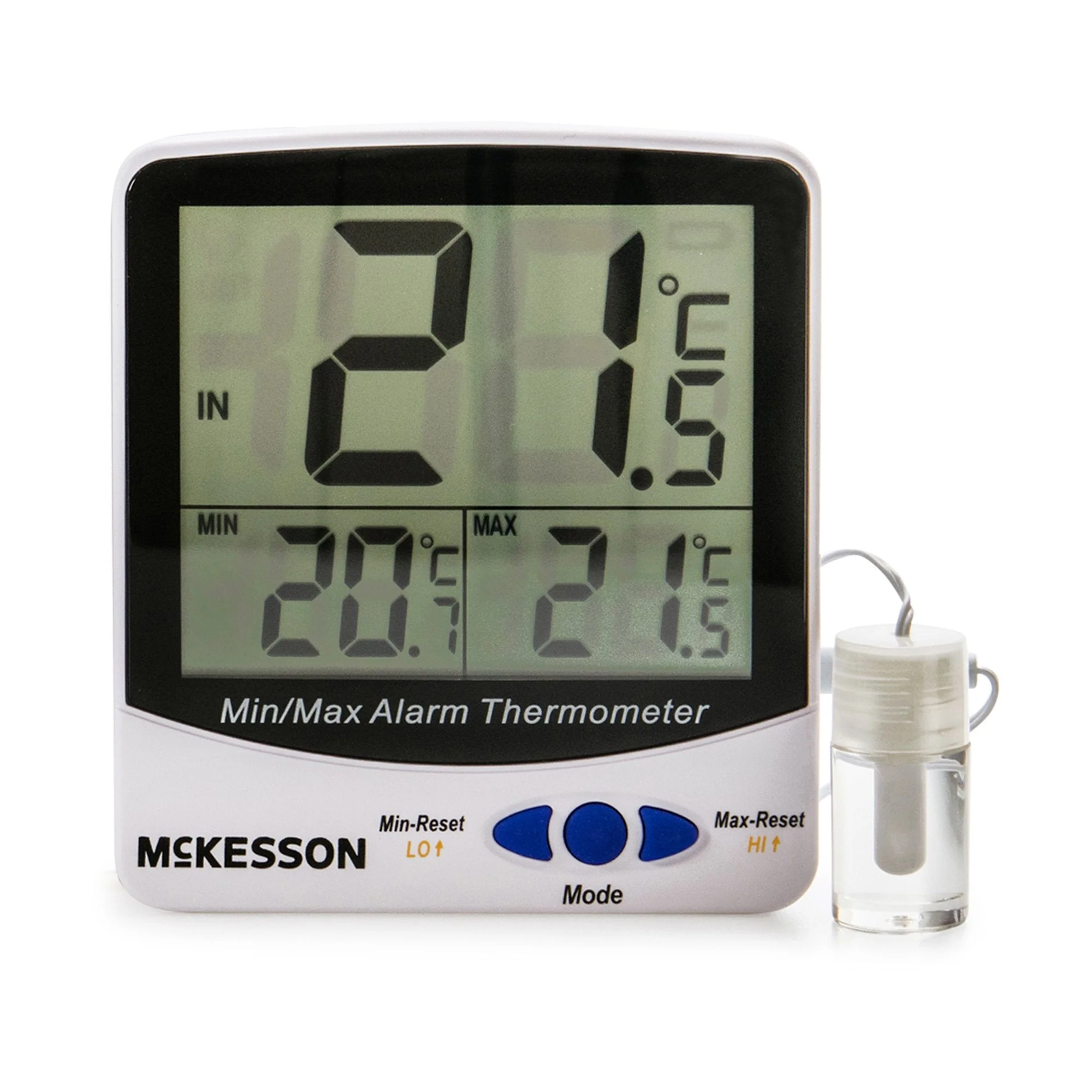 McKesson Brand McKesson Refrigerator / Freezer Thermometer, Digital Display, -58° to +158° F - Image 2