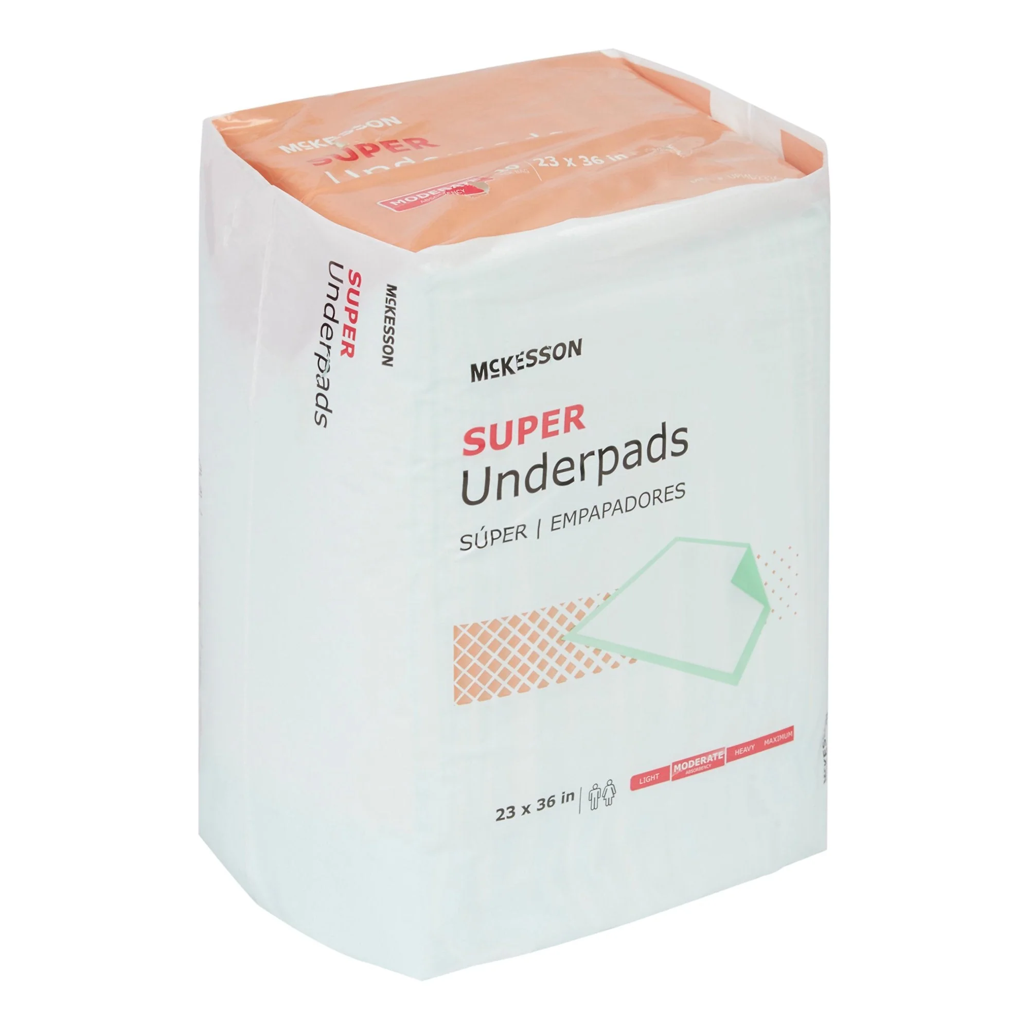 McKesson Brand McKesson Super Moderate Absorbency Underpad, 23 x 36 Inch - 120 ct. (120/CS) - Image 4