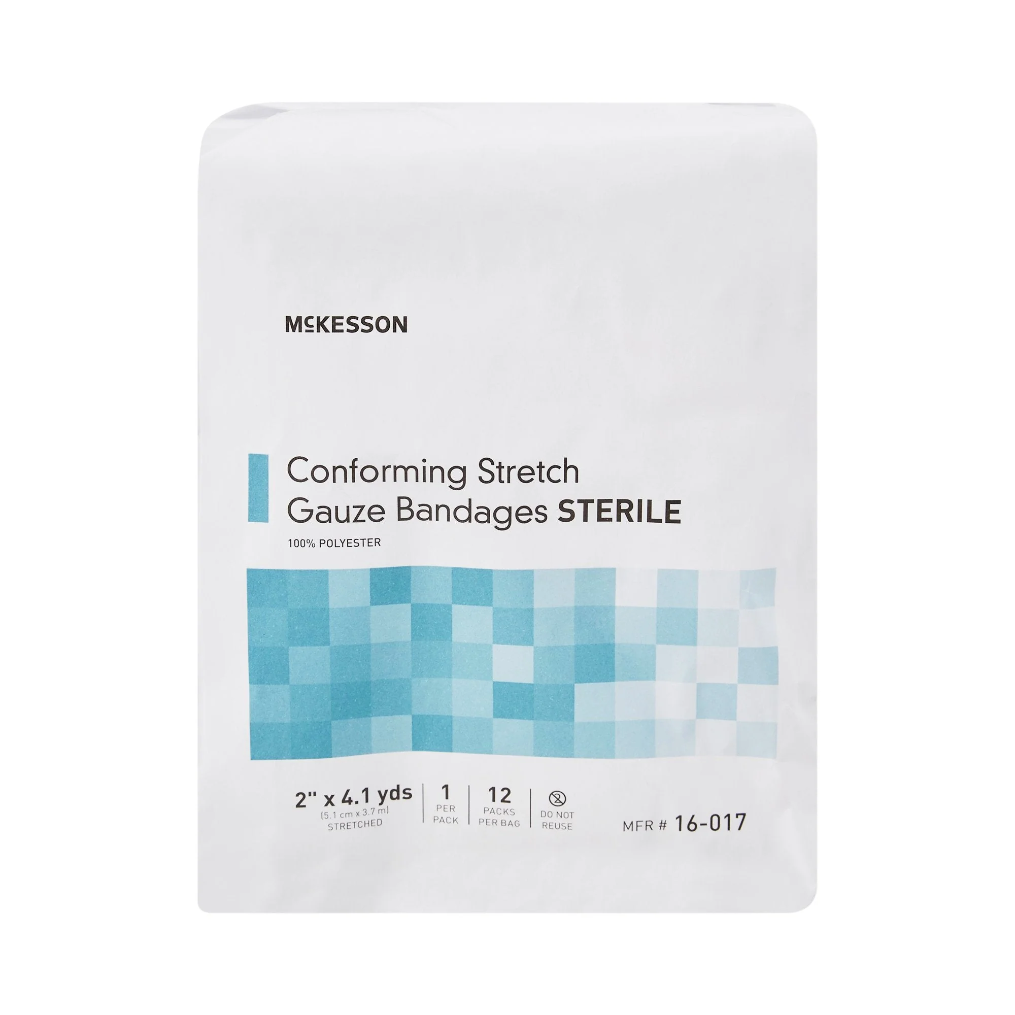 McKesson Brand McKesson Sterile Conforming Bandage, 2 Inch x 4-1/10 Yard (96/CS) - Image 2